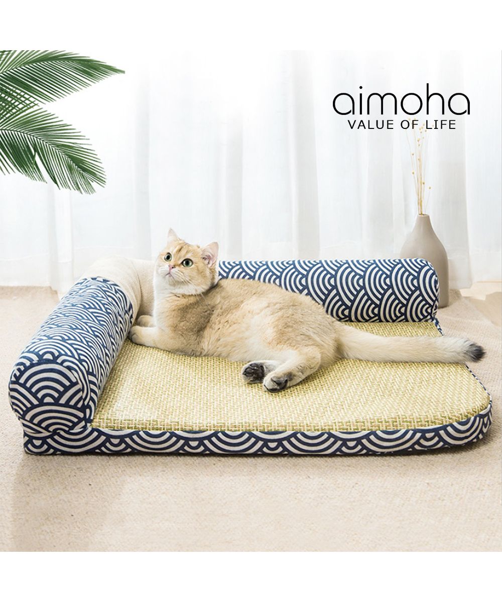 Aimoha Japanese-style Cool Washable Pet Bed 【Non-returnable item】
