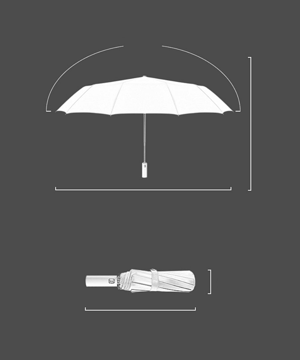 Aimoha Durable 12-Rib! All-Weather Folding Umbrella