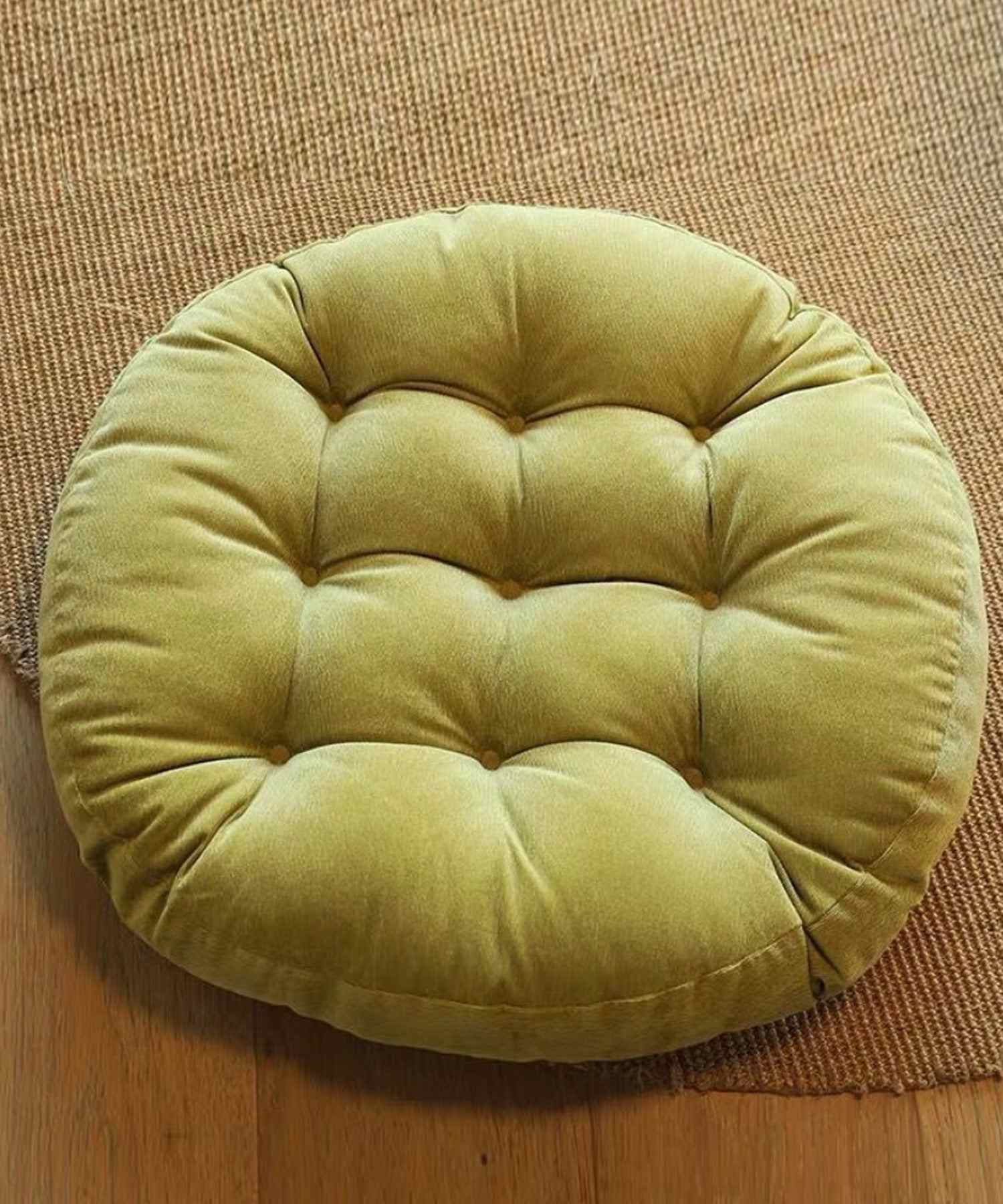 aimoha New Release Fluffy Plain Round Cushion