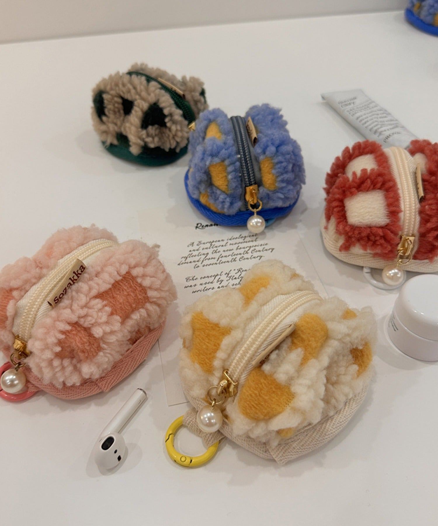 アイモハ aimoha 波亞迷你盒子 AirPods 收納包