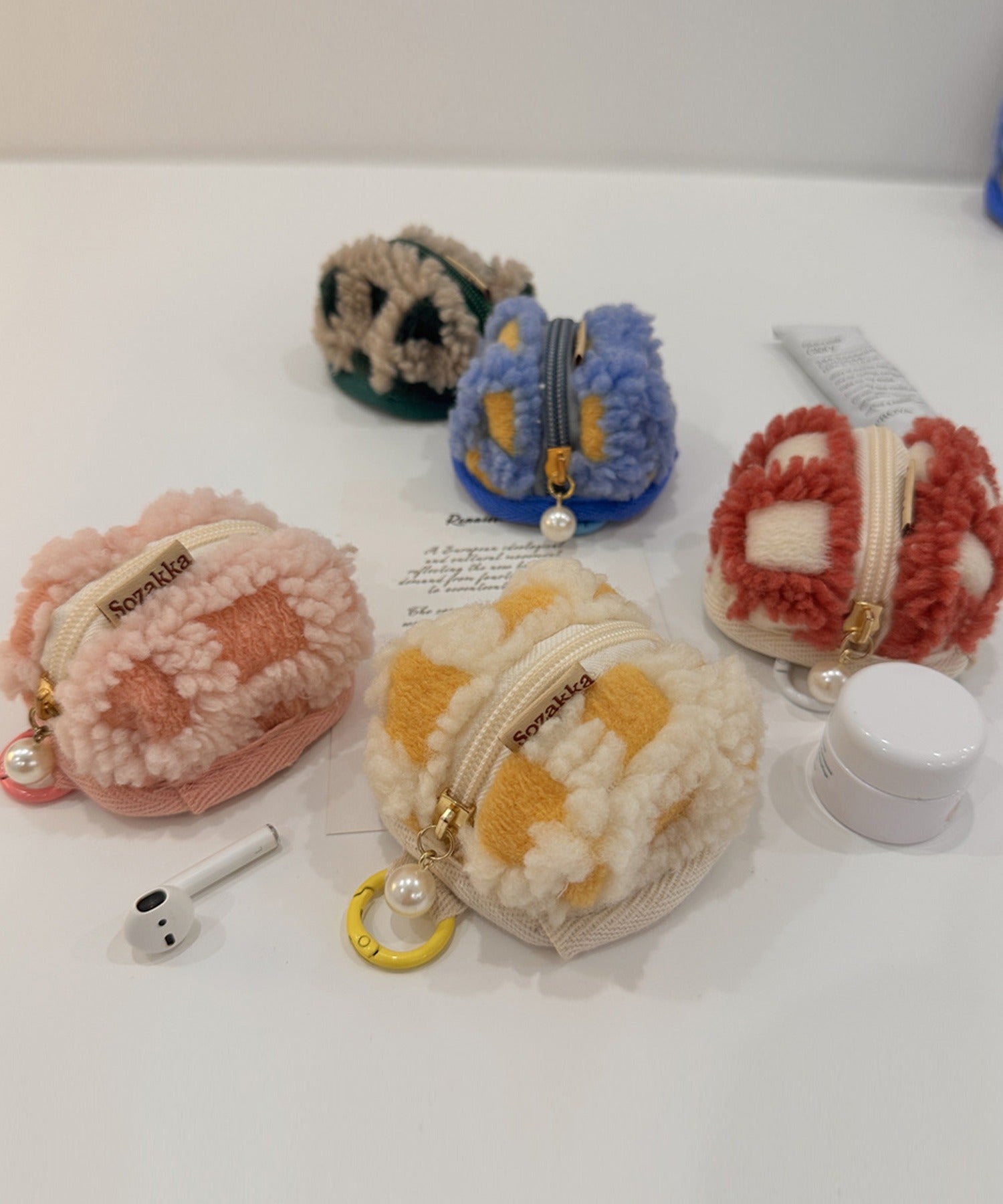 アイモハ aimoha 波亞迷你盒子 AirPods 收納包