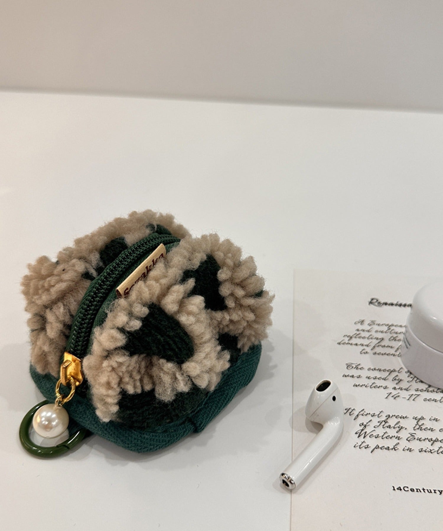 アイモハ aimoha 波亞迷你盒子 AirPods 收納包