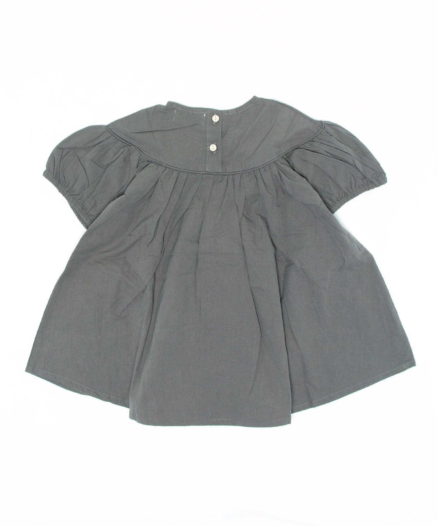 アイモハ aimoha aimohaーKIDSー 韓国子供服 ギャザーAラインワンピース