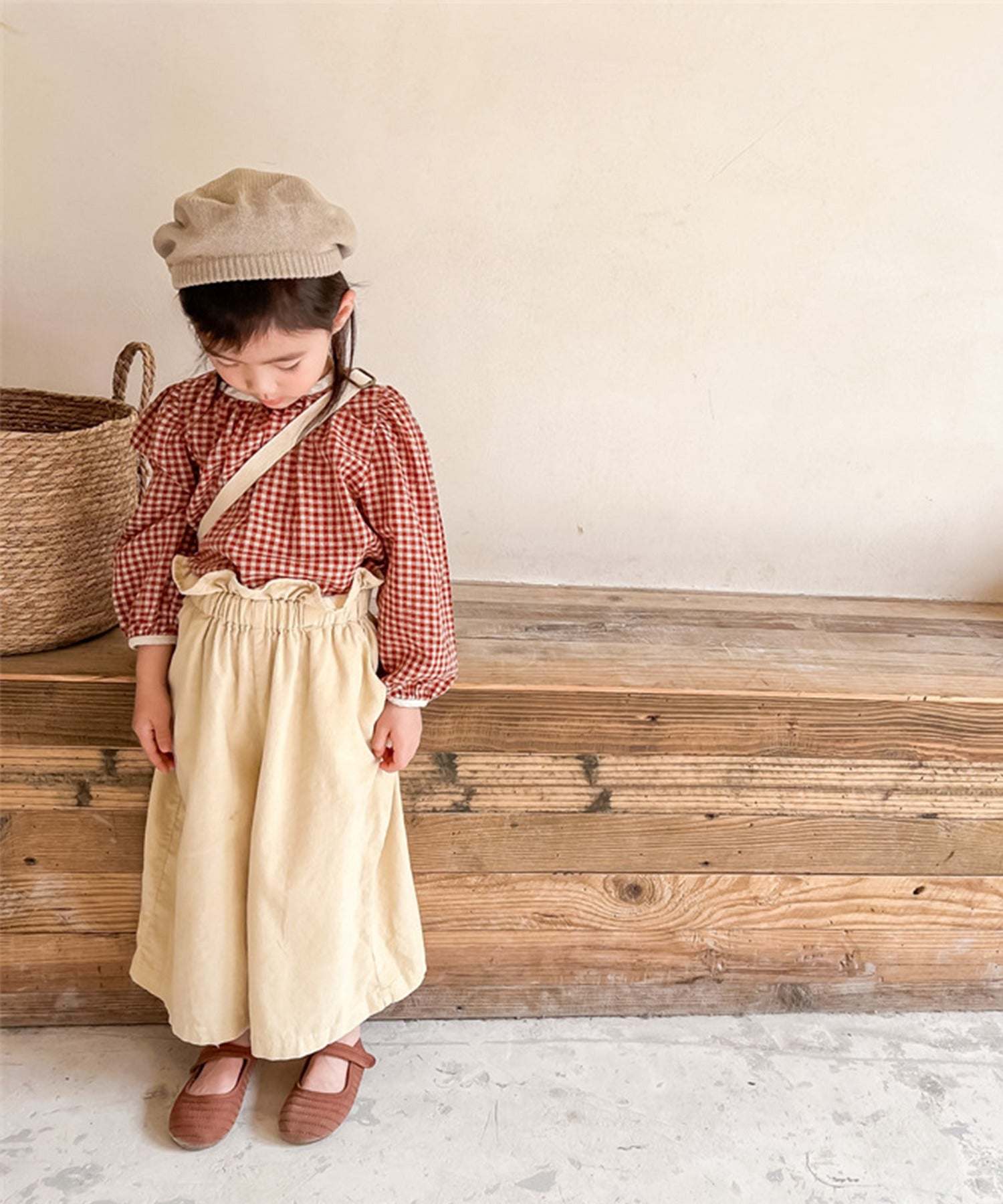 Aimoha aimoha - KIDS - Gingham Check Girly Blouse