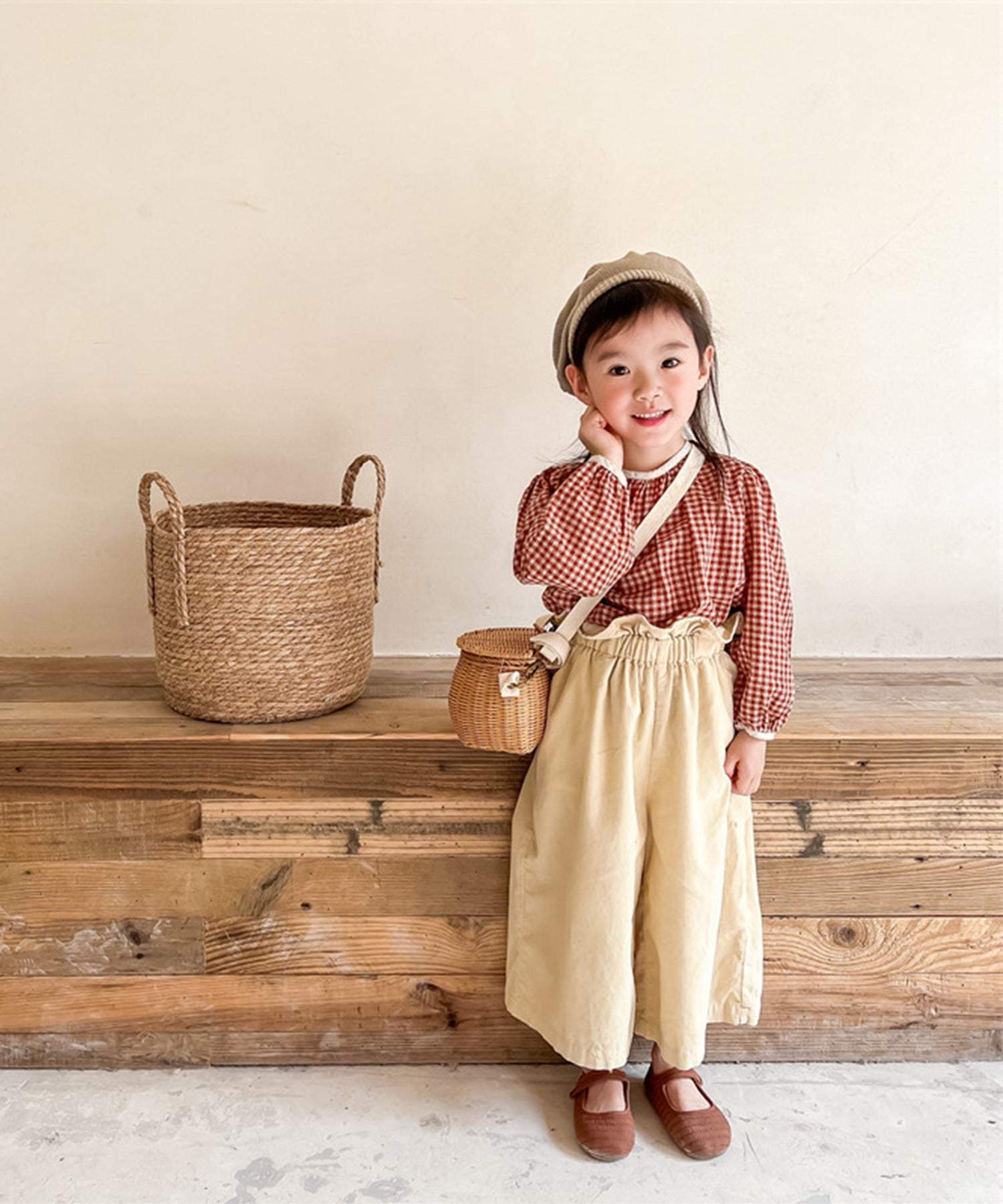 Aimoha aimoha - KIDS - Gingham Check Girly Blouse