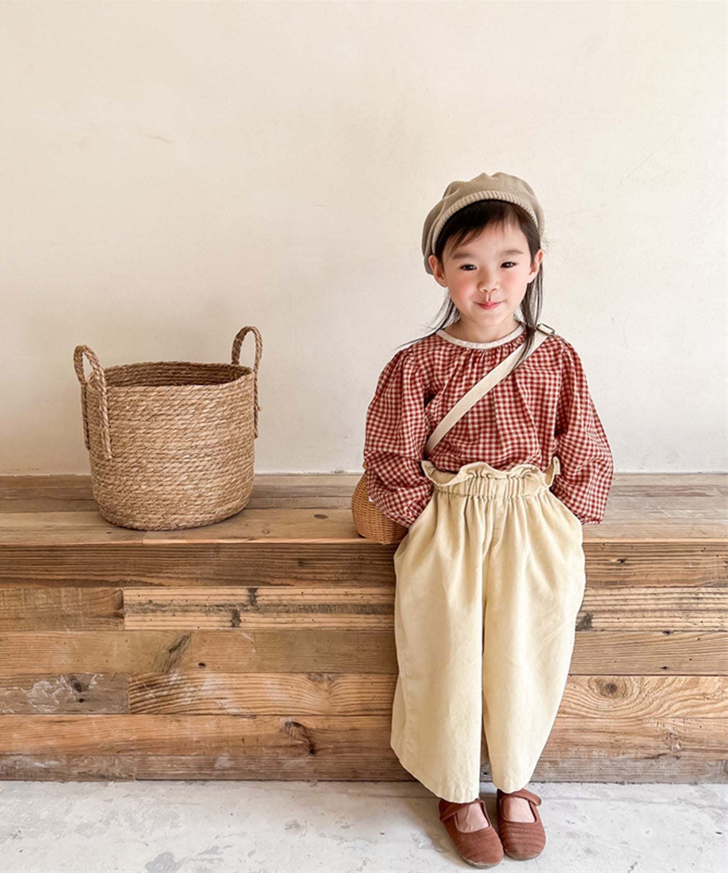 Aimoha aimoha - KIDS - Gingham Check Girly Blouse