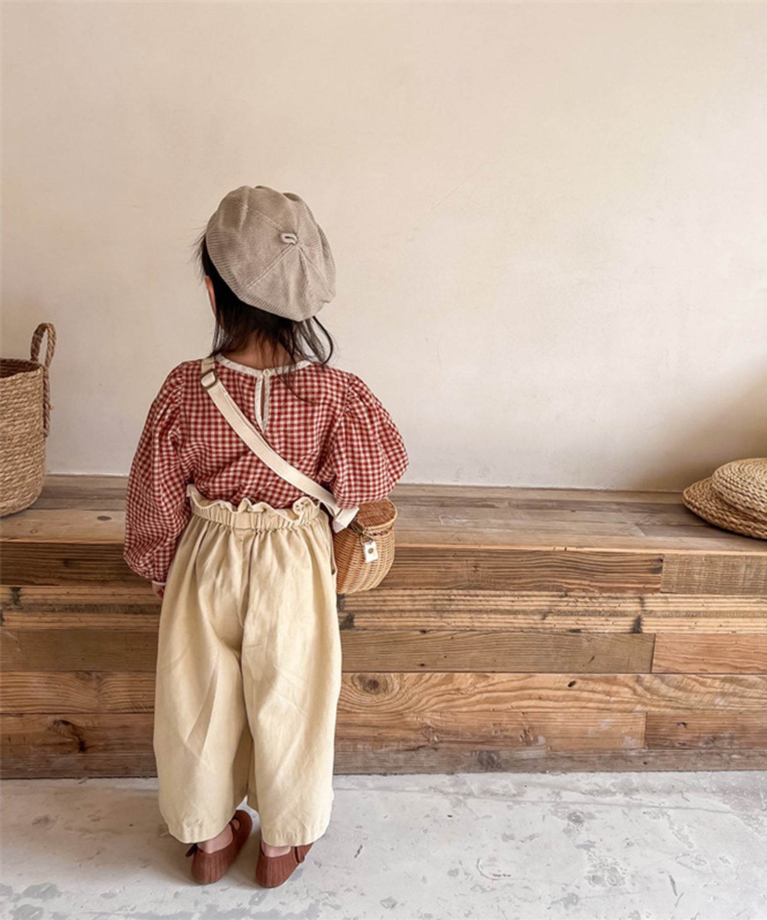 Aimoha aimoha - KIDS - Gingham Check Girly Blouse