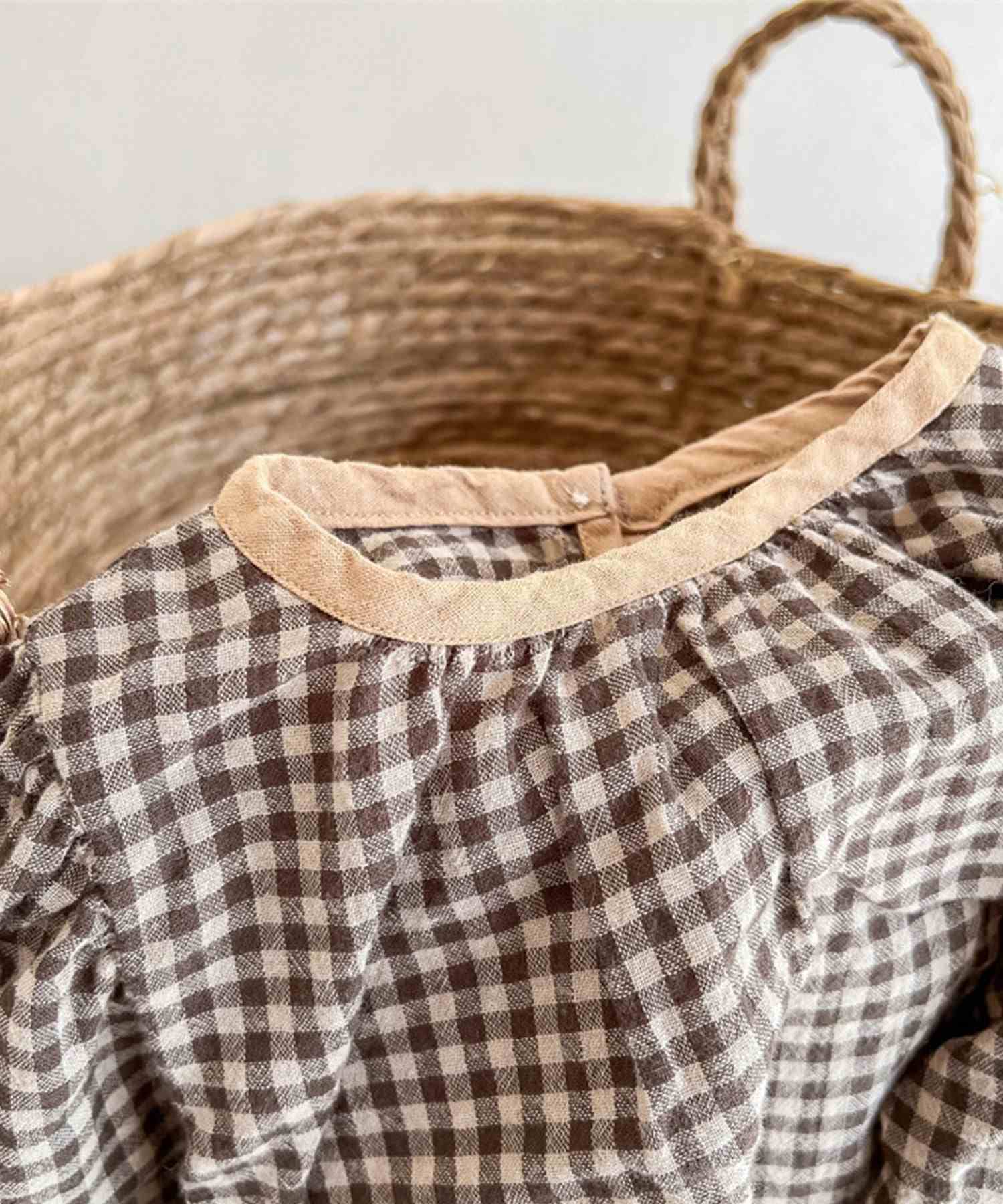 Aimoha aimoha - KIDS - Gingham Check Girly Blouse