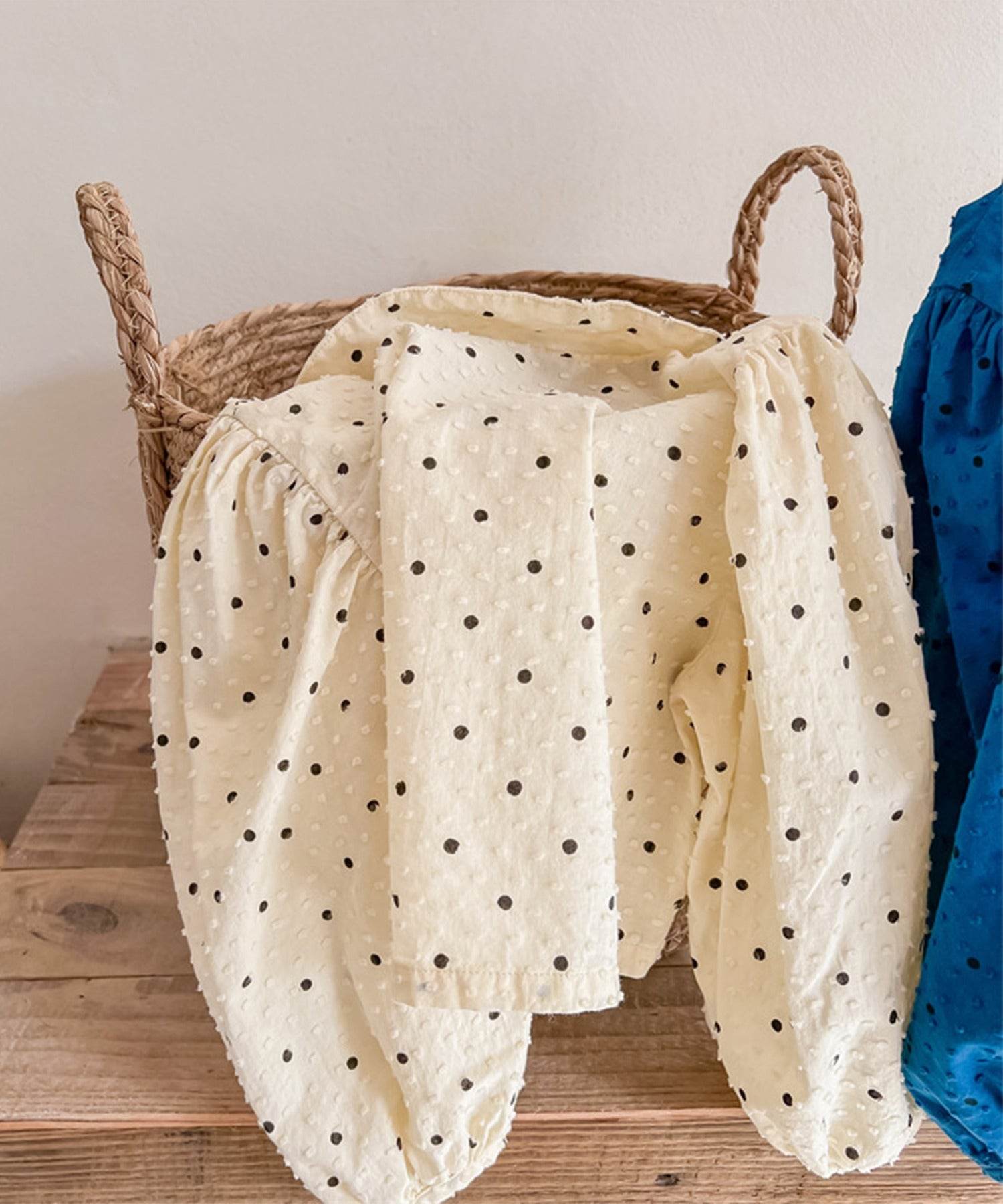 aimoha aimoha - KIDS - polka dot puff sleeve princess blouse