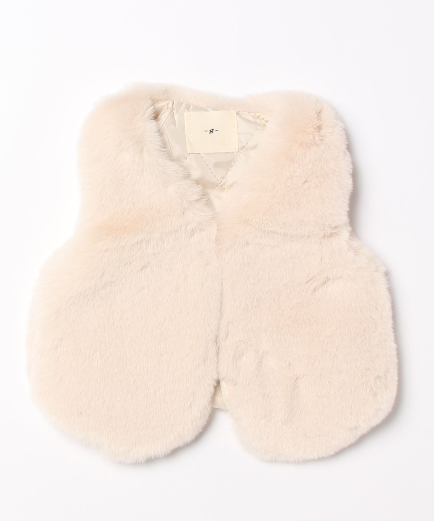 アイモハ aimoha 【aimohaーKIDSー】韓国子供服 かわいいフェイクファーベスト