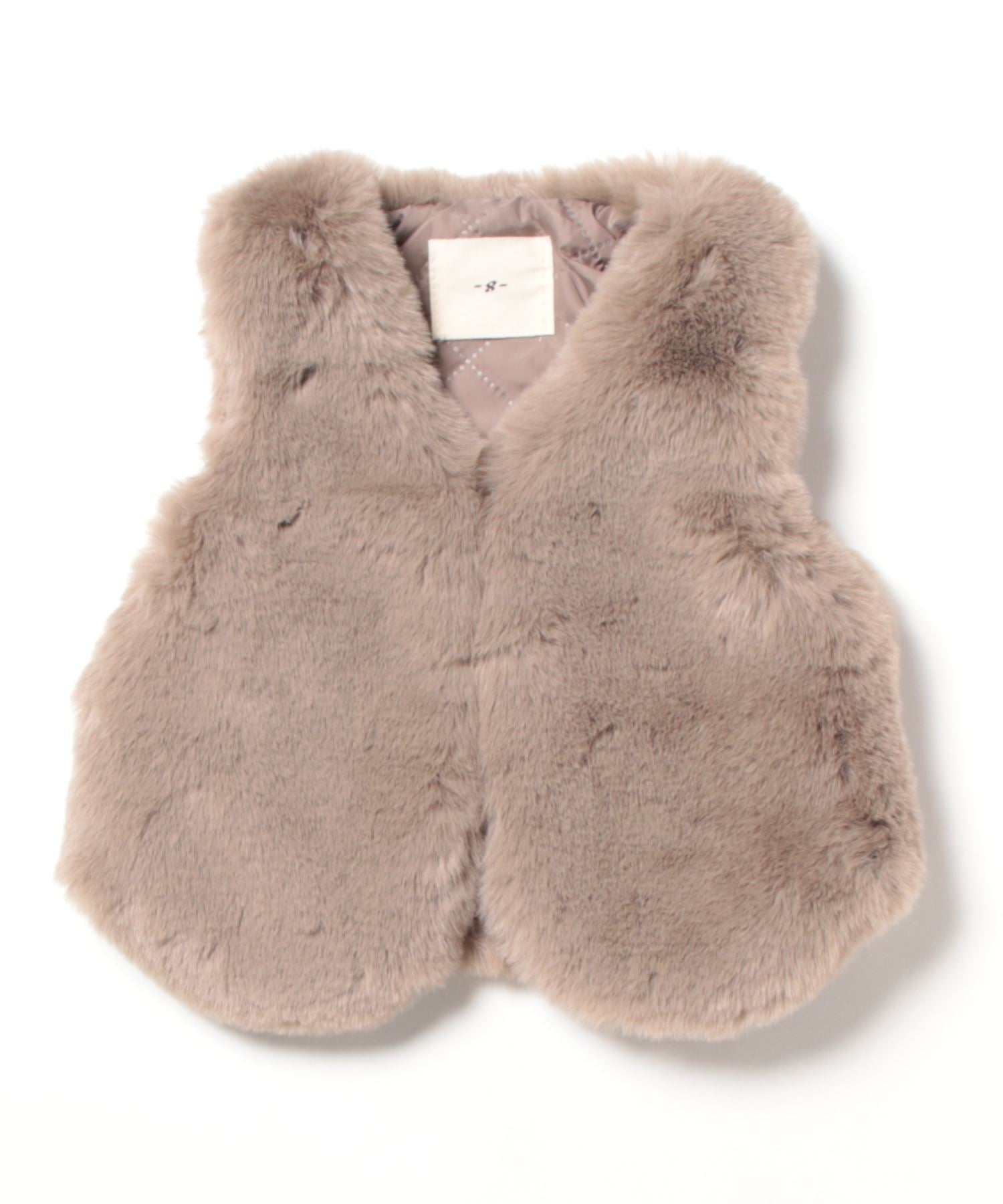 アイモハ aimoha 【aimohaーKIDSー】韓国子供服 かわいいフェイクファーベスト