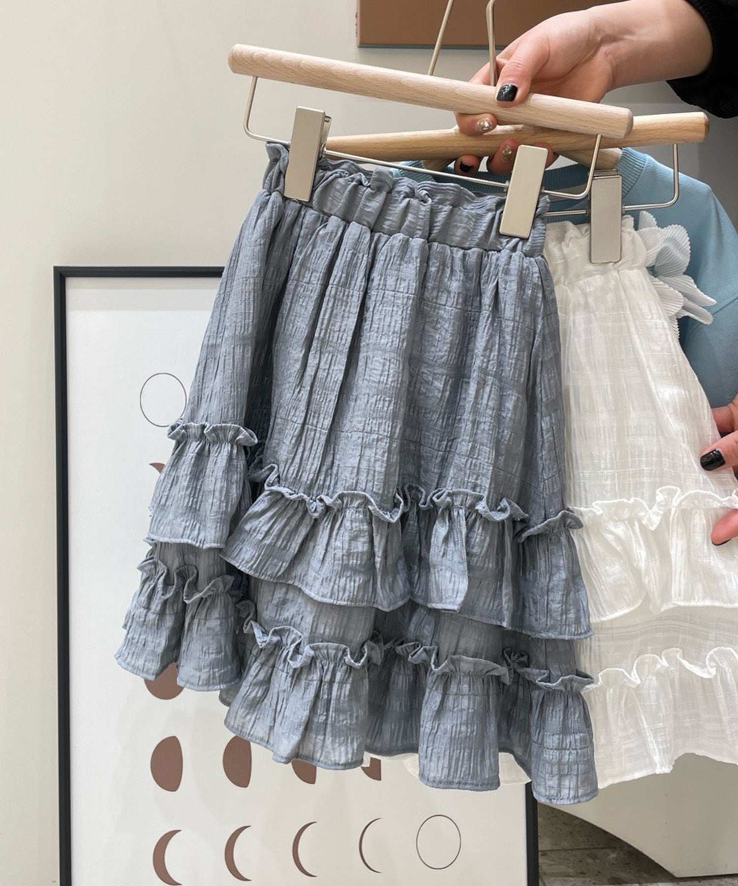 aimoha 【aimoha-KIDS】 children's clothing fluffy long skirt