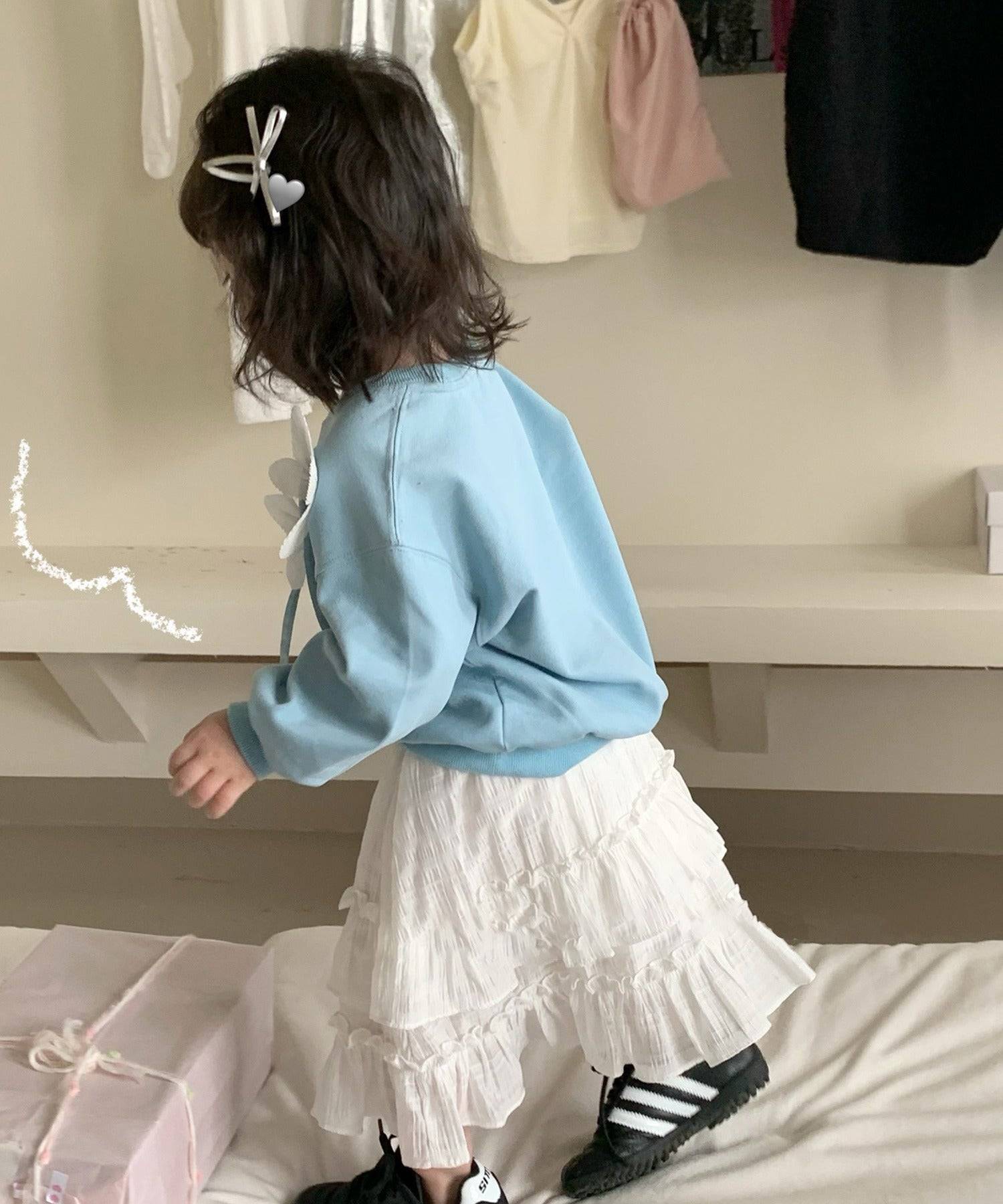 aimoha 【aimoha-KIDS】 children's clothing fluffy long skirt