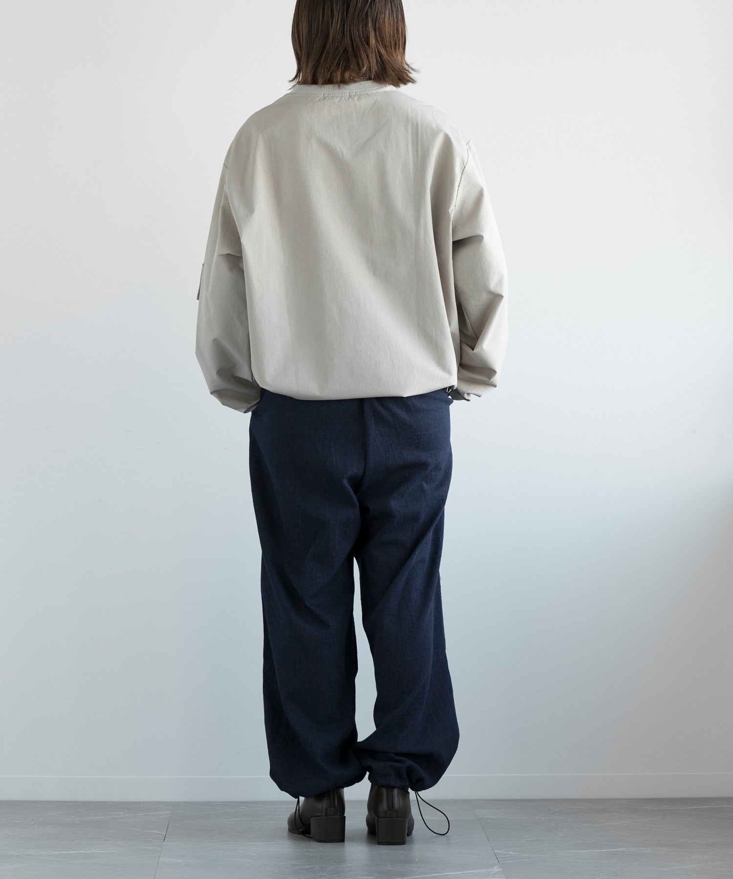 アイモハ aimoha aimoha men FUNCTIONAL SWEAT ファンクショナルクルーネックスウェット吸水速乾 （ブラック） ブラック