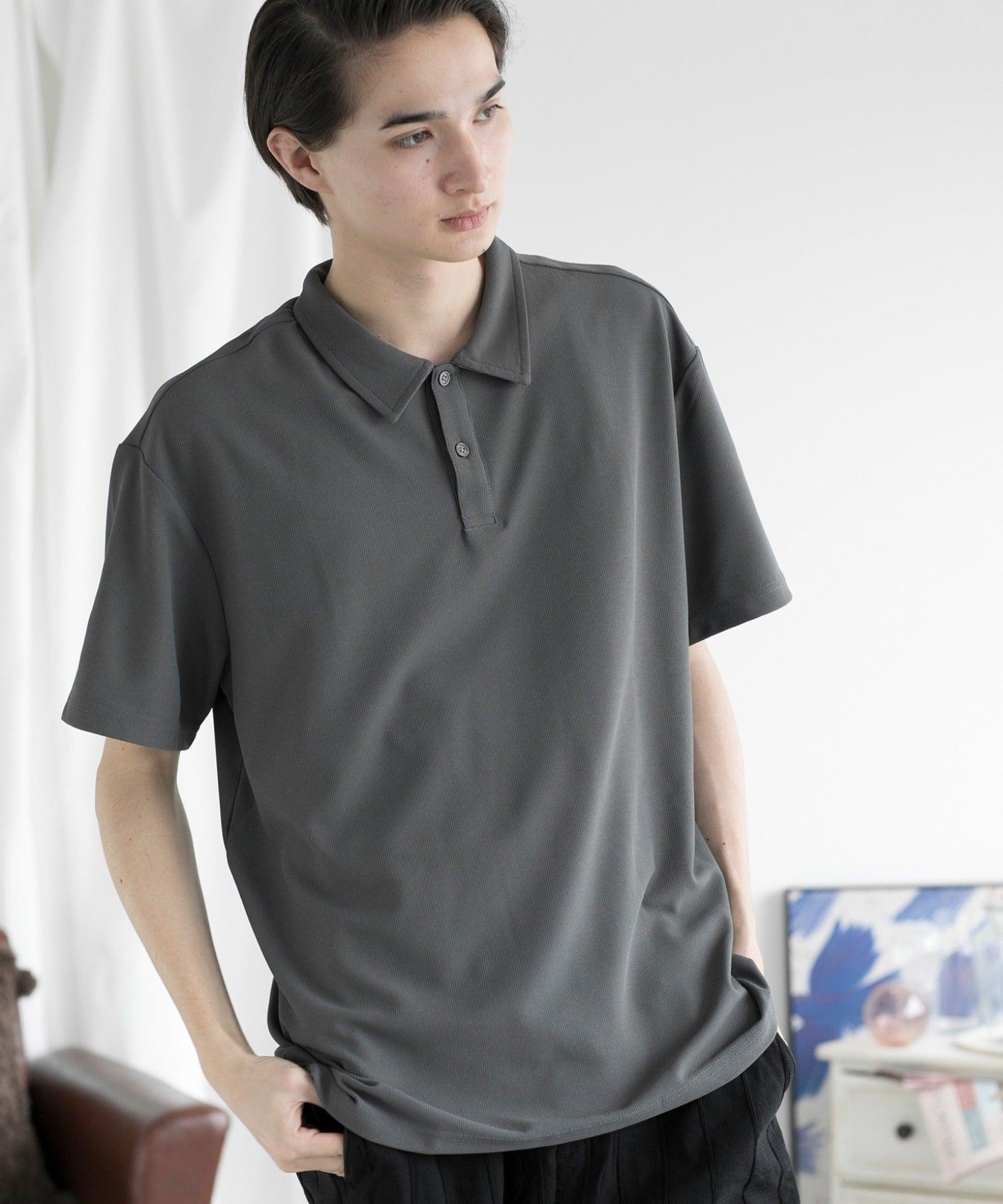 アイモハ aimoha aimoha MENSIMPLE POLO SHIRT 半扣 短袖 Polo 衫