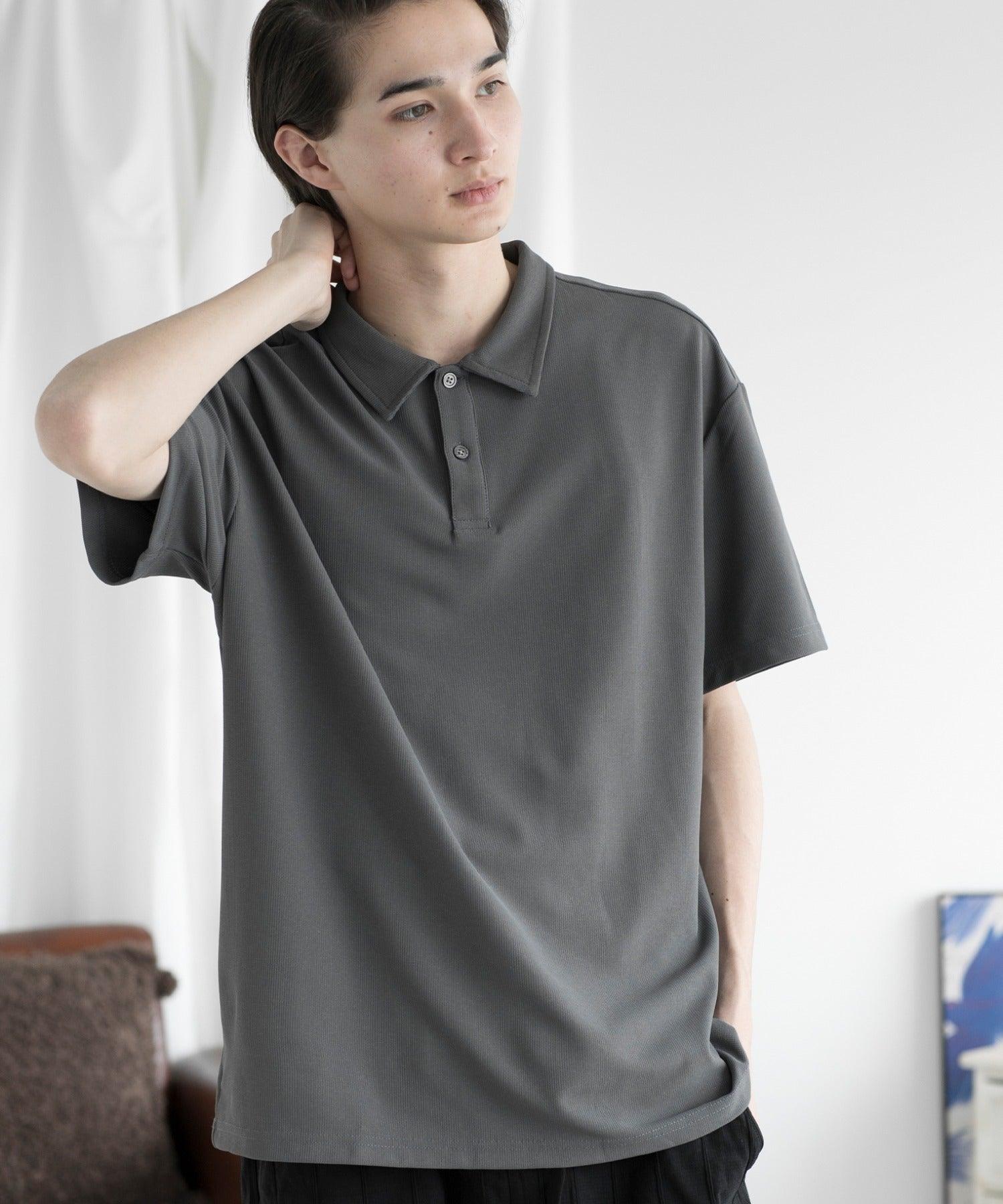アイモハ aimoha aimoha MENSIMPLE POLO SHIRT 半扣 短袖 Polo 衫