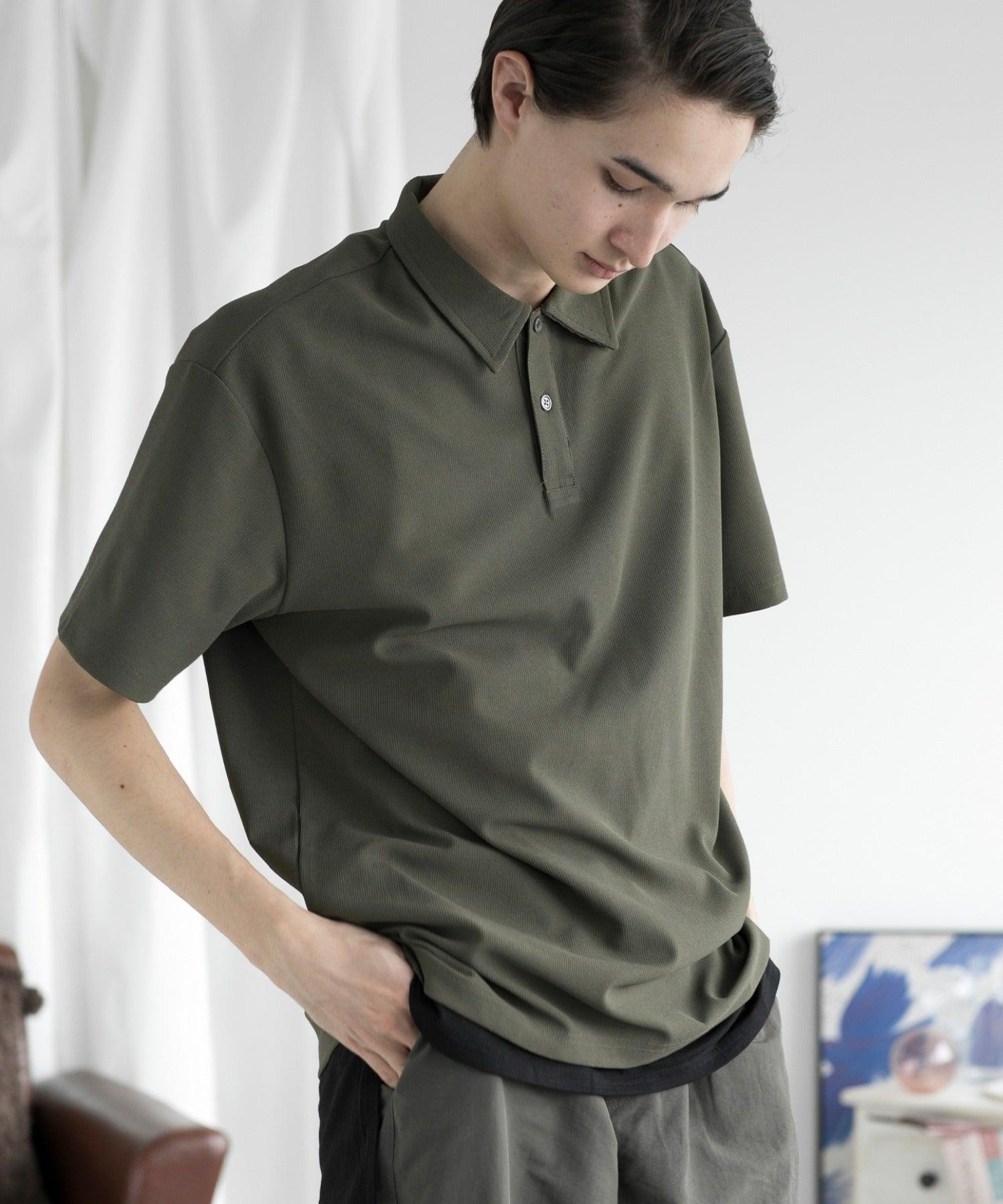 アイモハ aimoha aimoha MENSIMPLE POLO SHIRT 半扣 短袖 Polo 衫