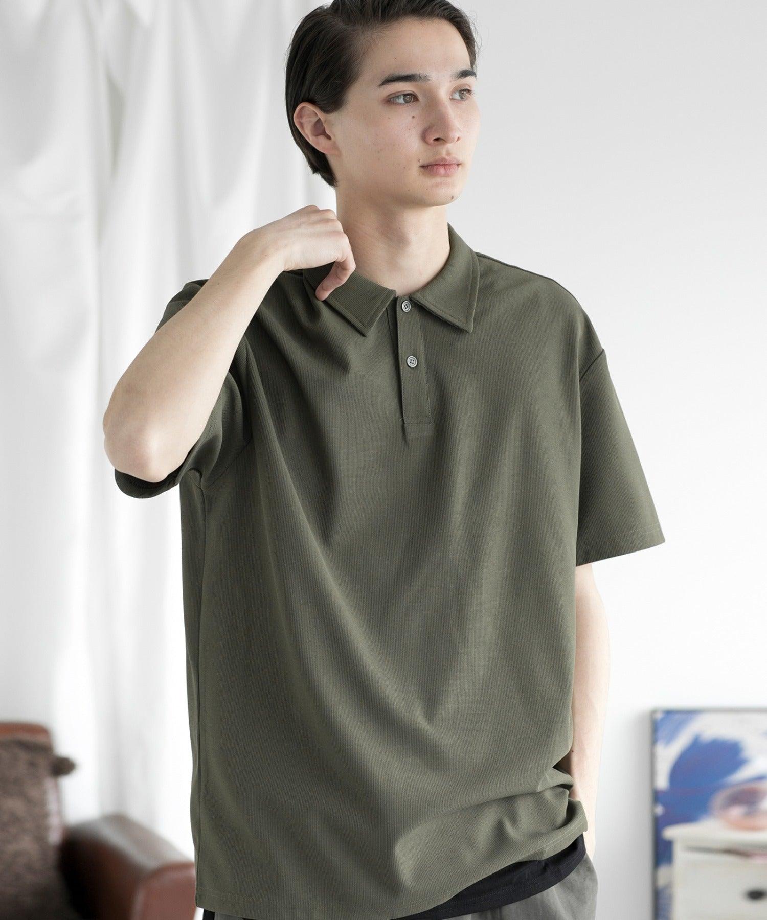 アイモハ aimoha aimoha MENSIMPLE POLO SHIRT 半扣 短袖 Polo 衫