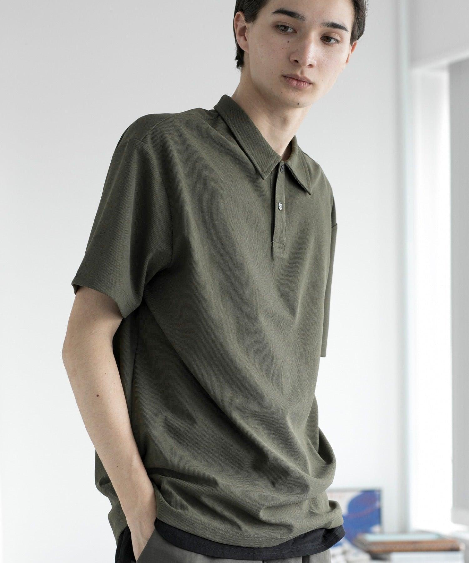 アイモハ aimoha aimoha MENSIMPLE POLO SHIRT 半扣 短袖 Polo 衫