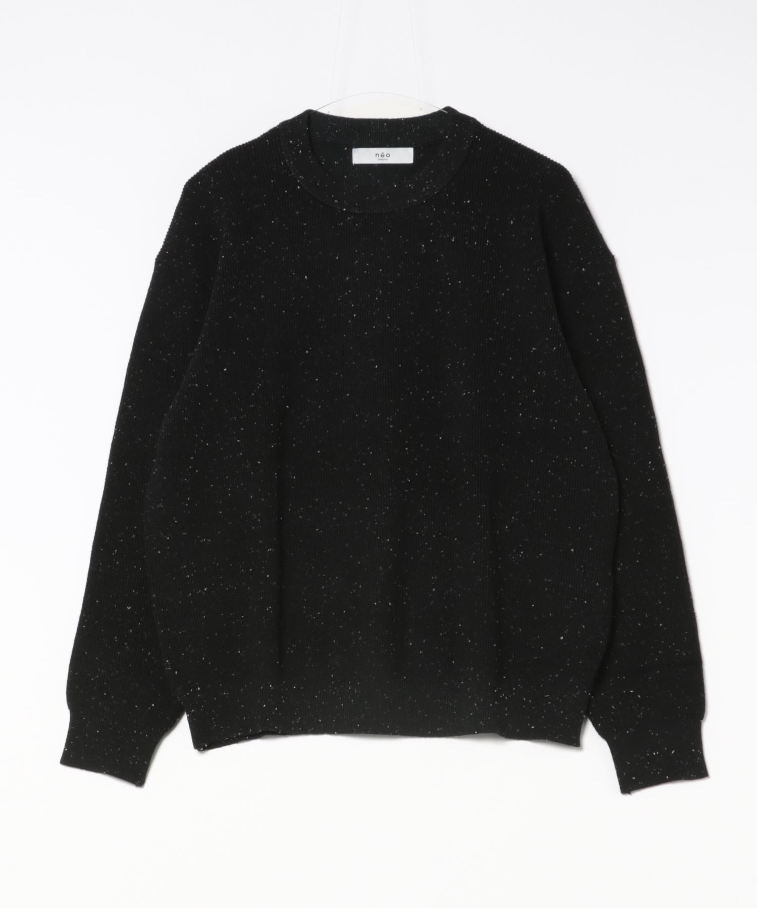 アイモハ aimoha 【aimoha neo】 Cozy Flecked Pullover （ブラック） ブラック