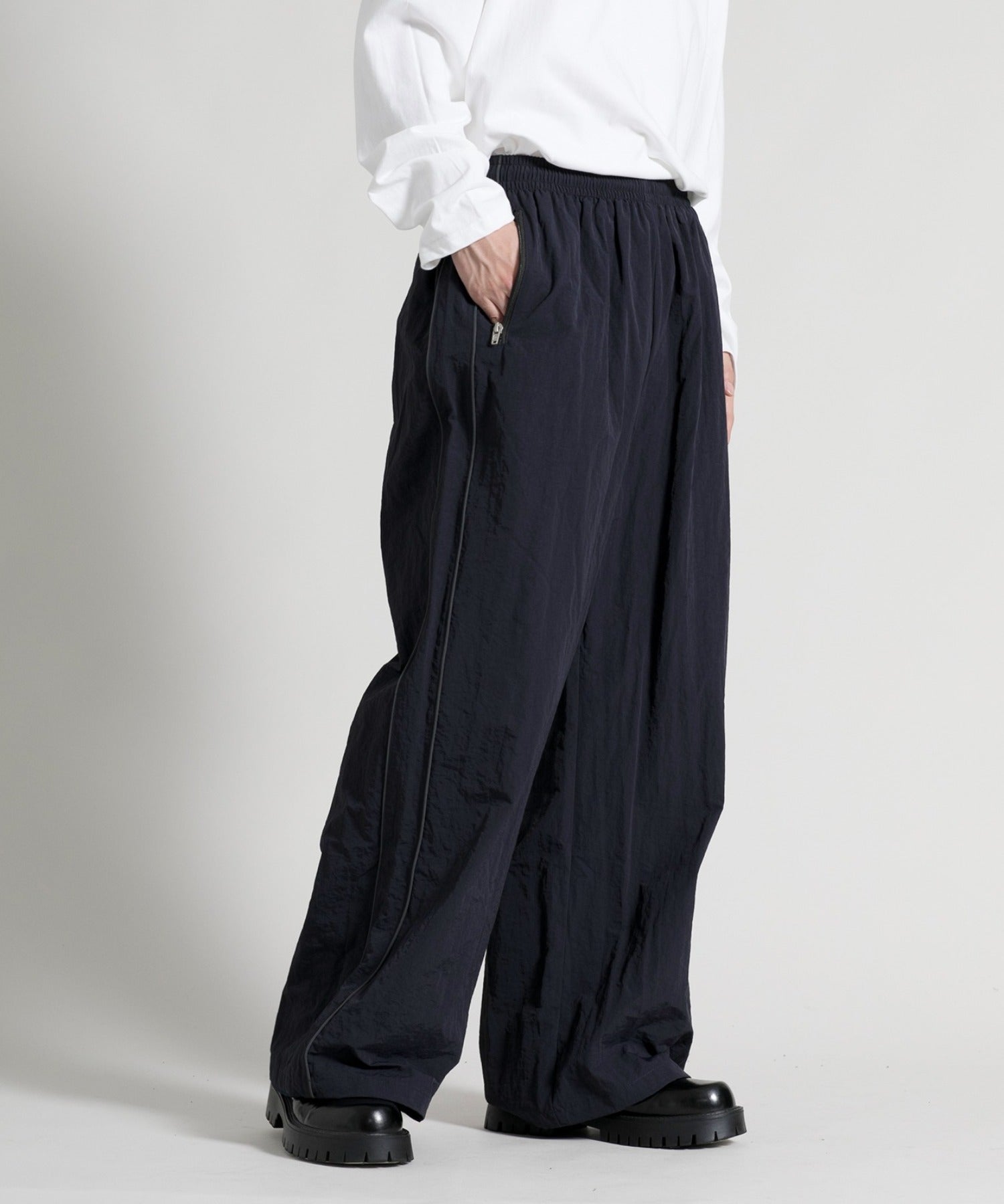 aimoha 【aimoha neo】 Flowy Wide-Leg Pants
