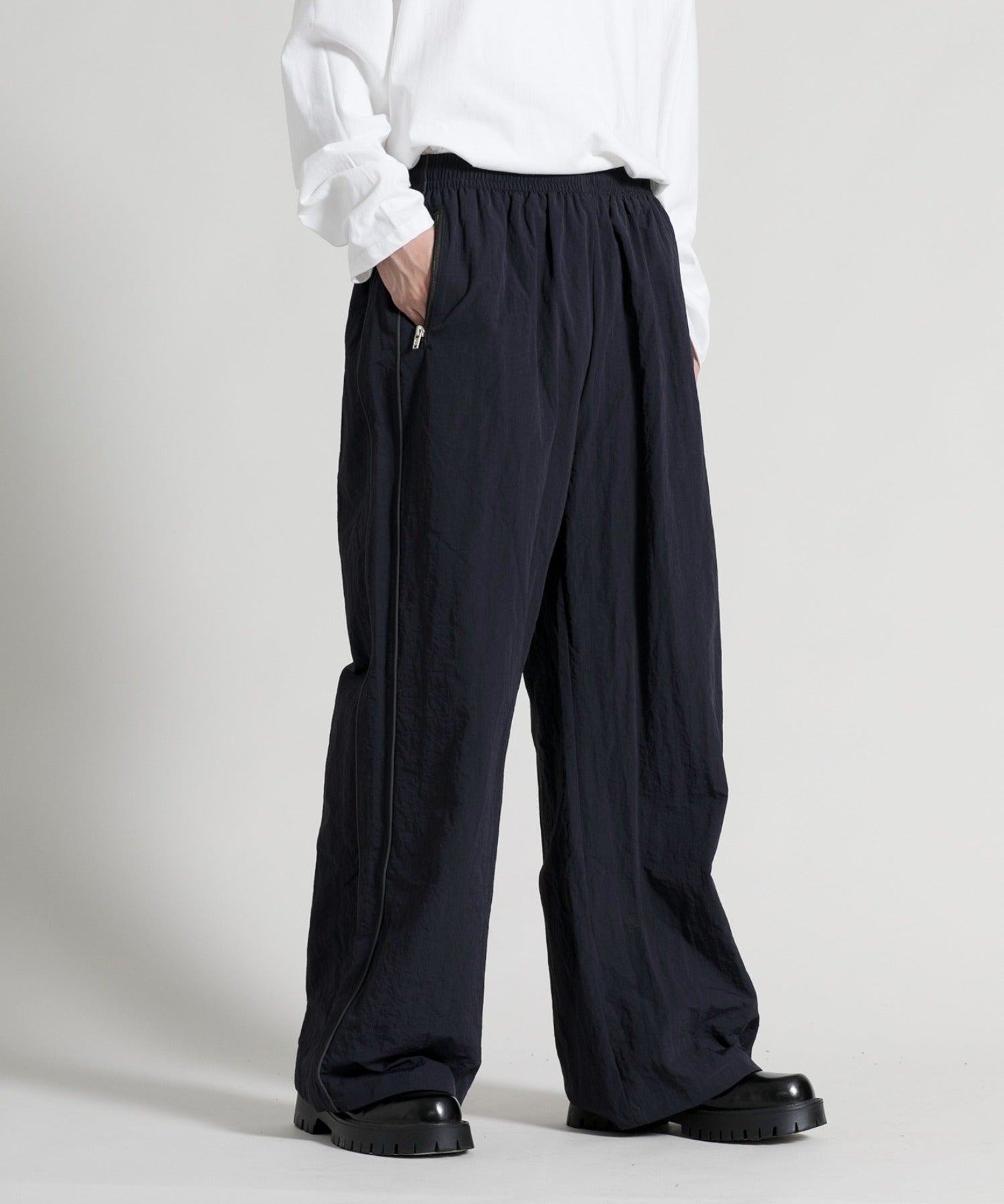 aimoha 【aimoha neo】 Flowy Wide-Leg Pants