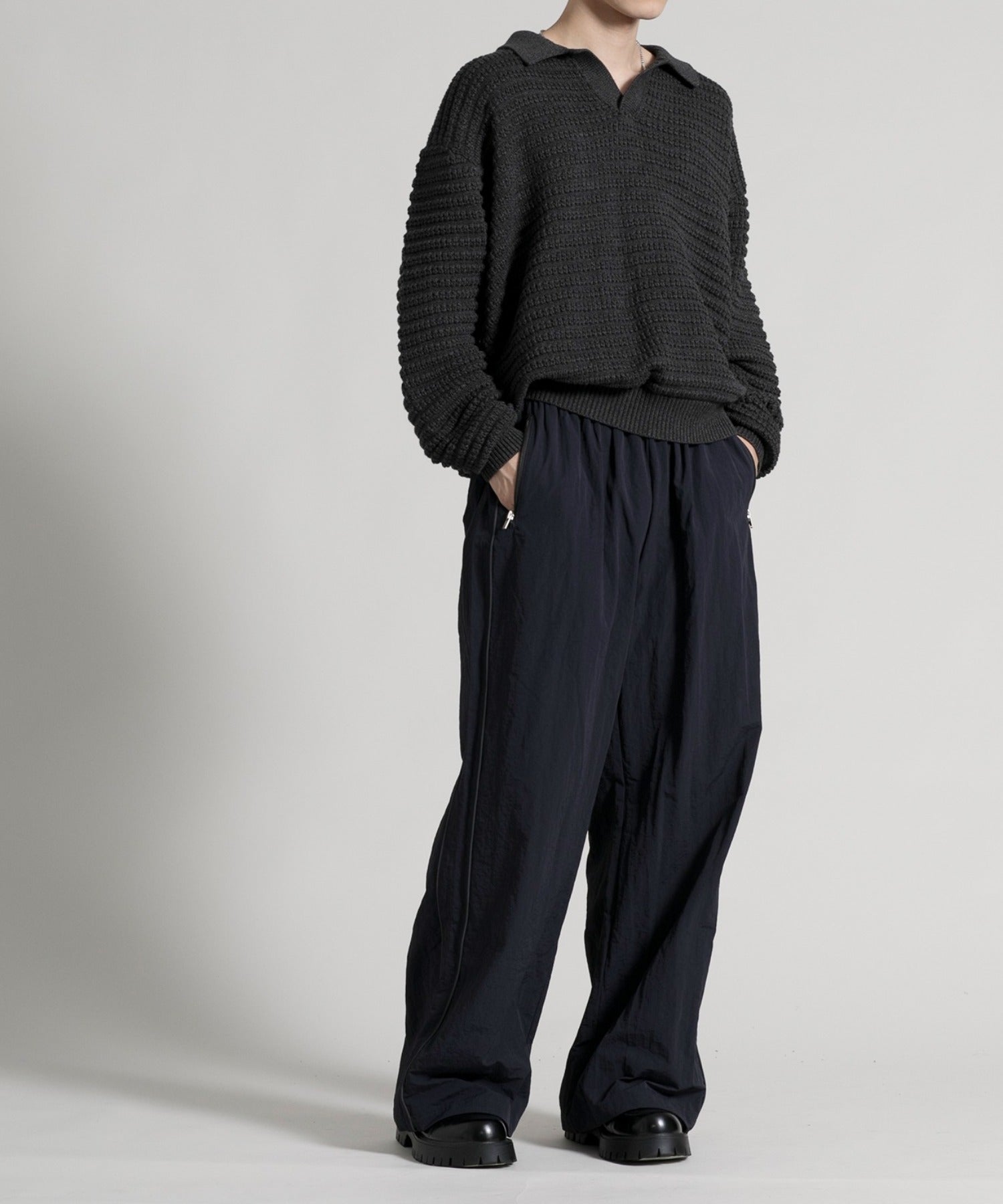 aimoha 【aimoha neo】 Flowy Wide-Leg Pants