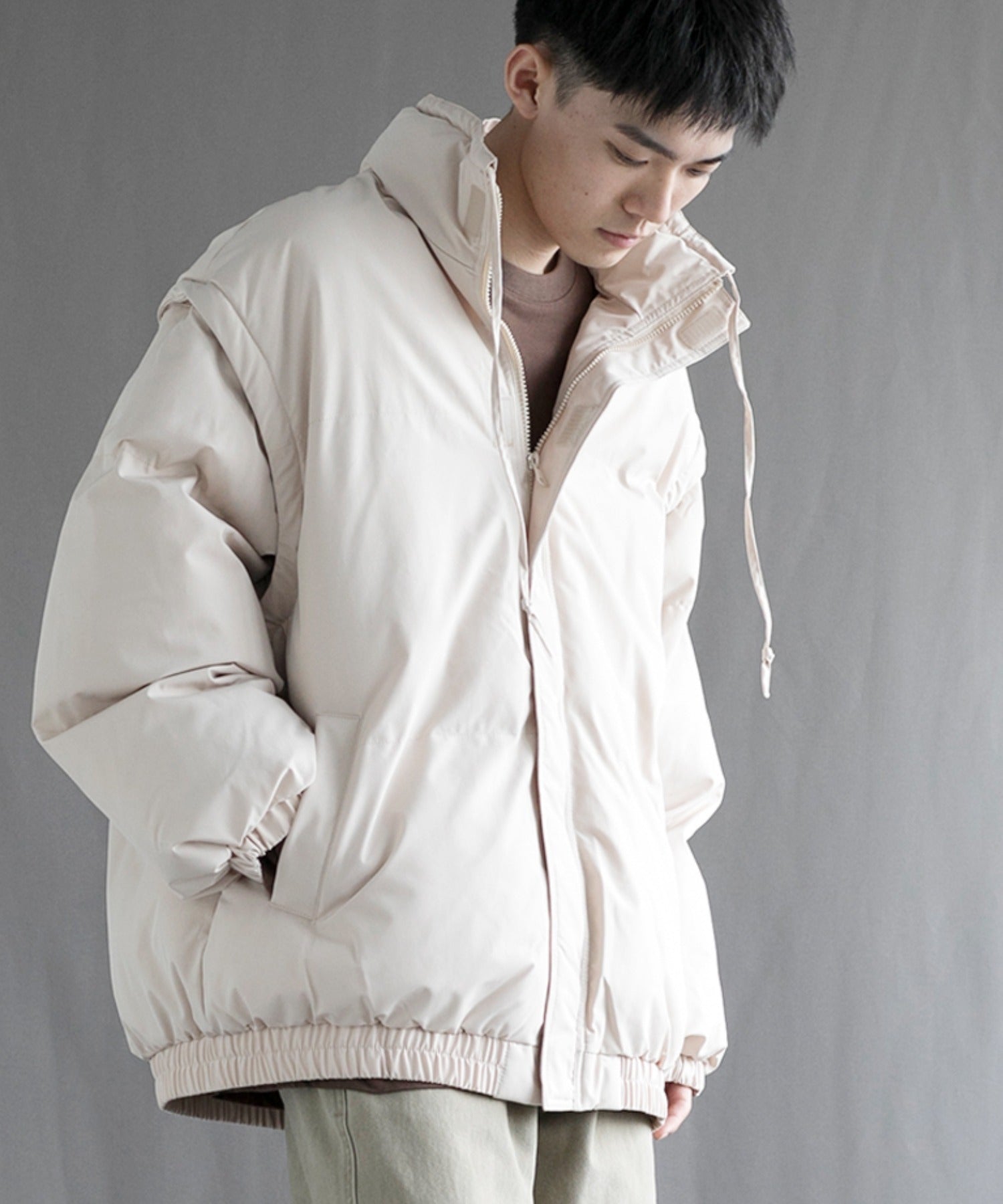 アイモハ aimoha 【aimoha neo】2 Way Spectrum Windproof Puffer Jacket