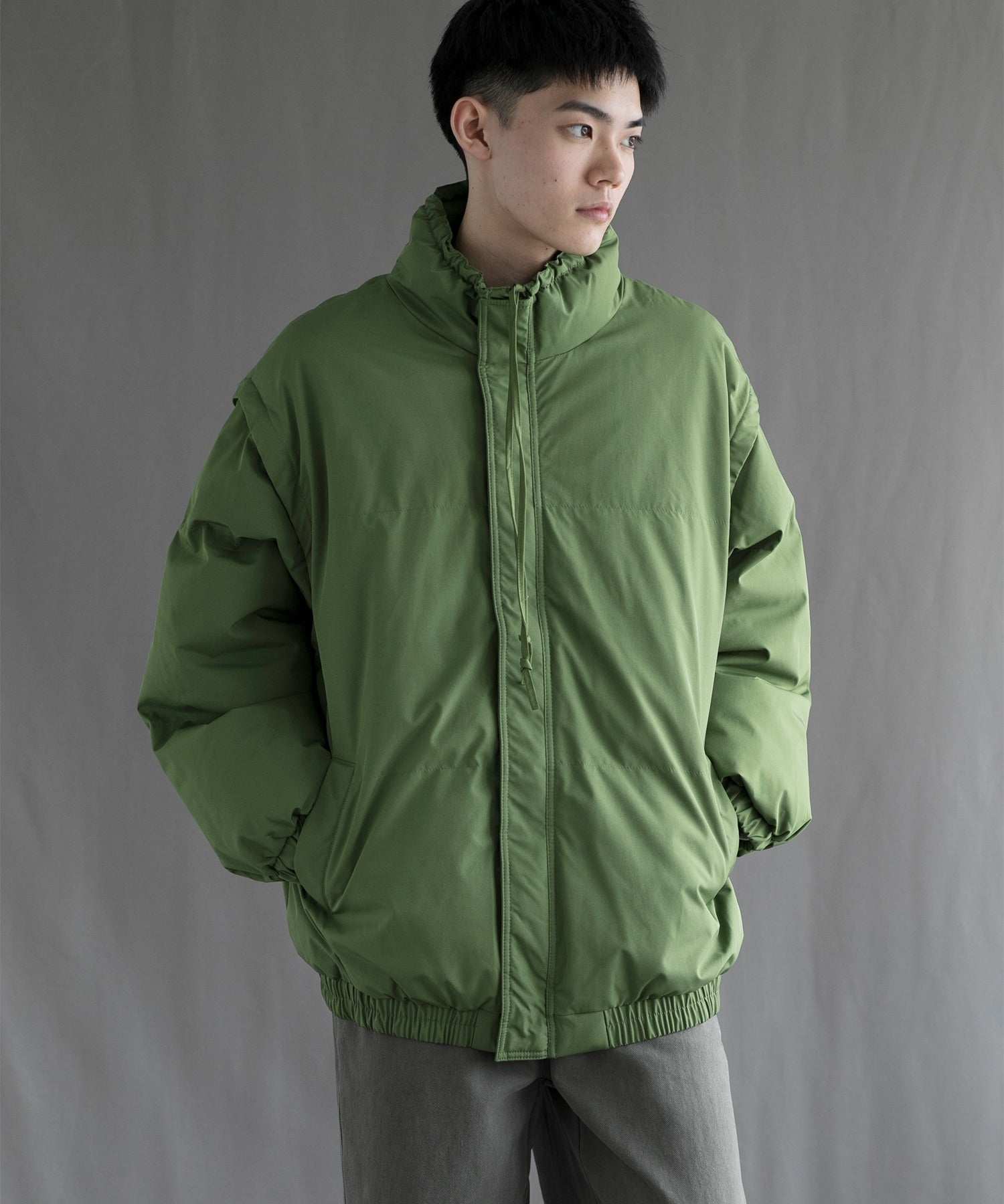 アイモハ aimoha 【aimoha neo】2 Way Spectrum Windproof Puffer Jacket