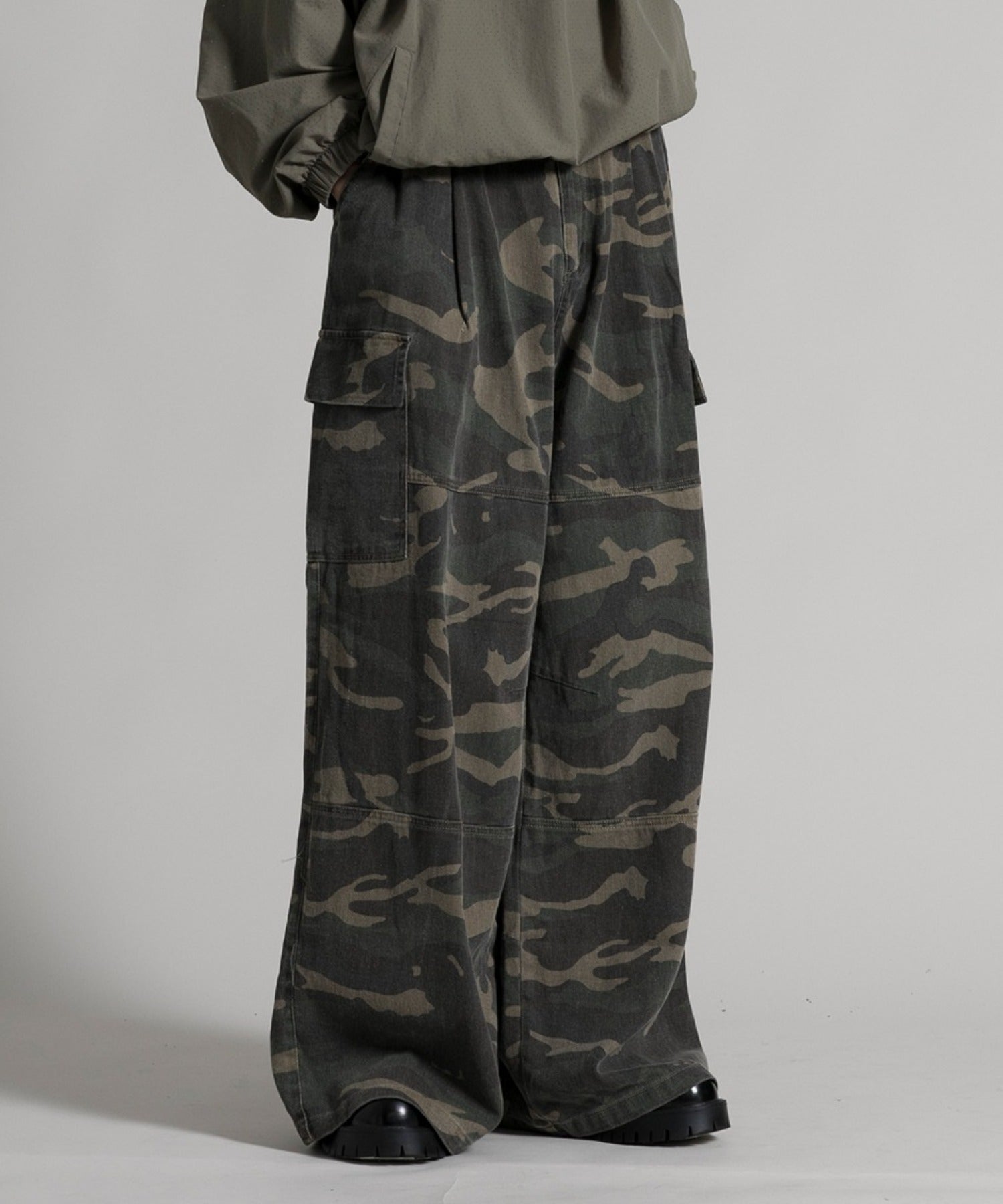 アイモハ aimoha 【aimoha neo】 Urban Camo Cargo Pants