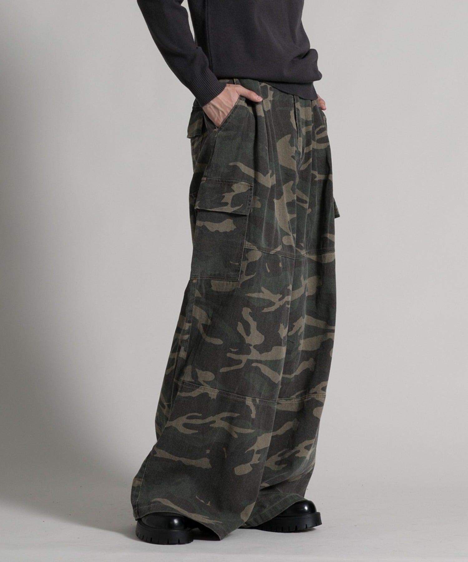 アイモハ aimoha 【aimoha neo】 Urban Camo Cargo Pants