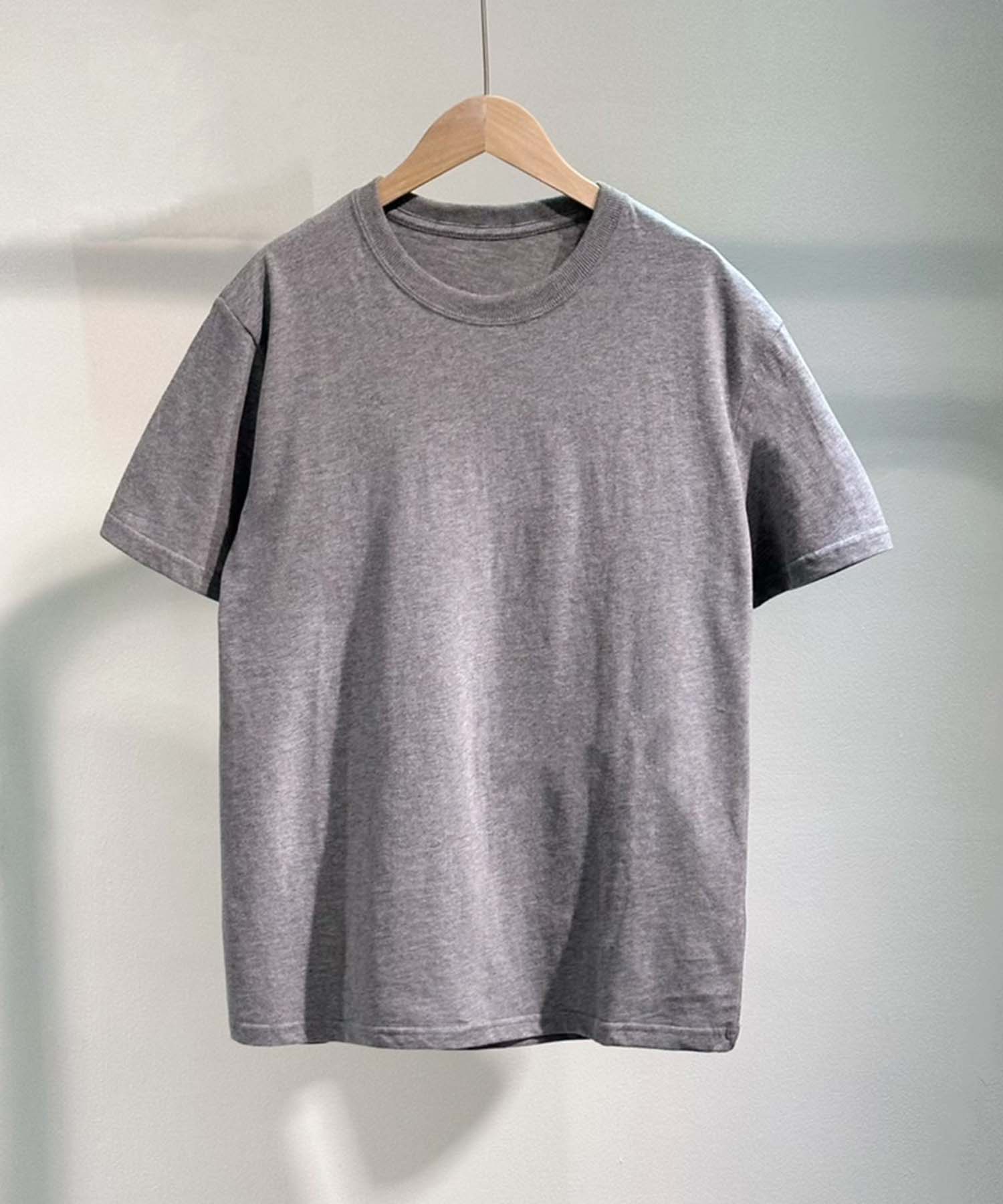 アイモハ aimoha aomoha MEN プレミアムソフトTシャツ （杢グレー） 杢グレー