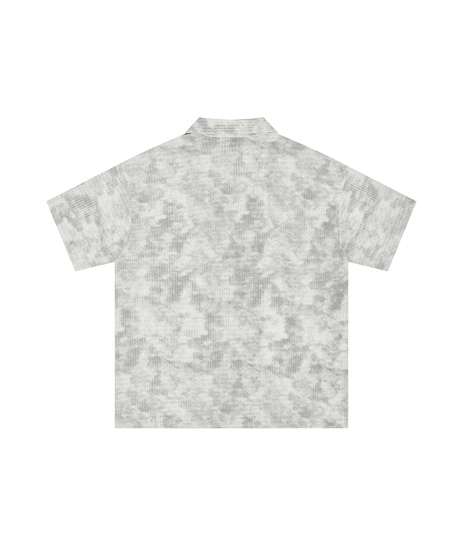 アイモハ aimoha 【aimoha neo】Pastel Grayish Camo Shirt （オフホワイト） オフホワイト