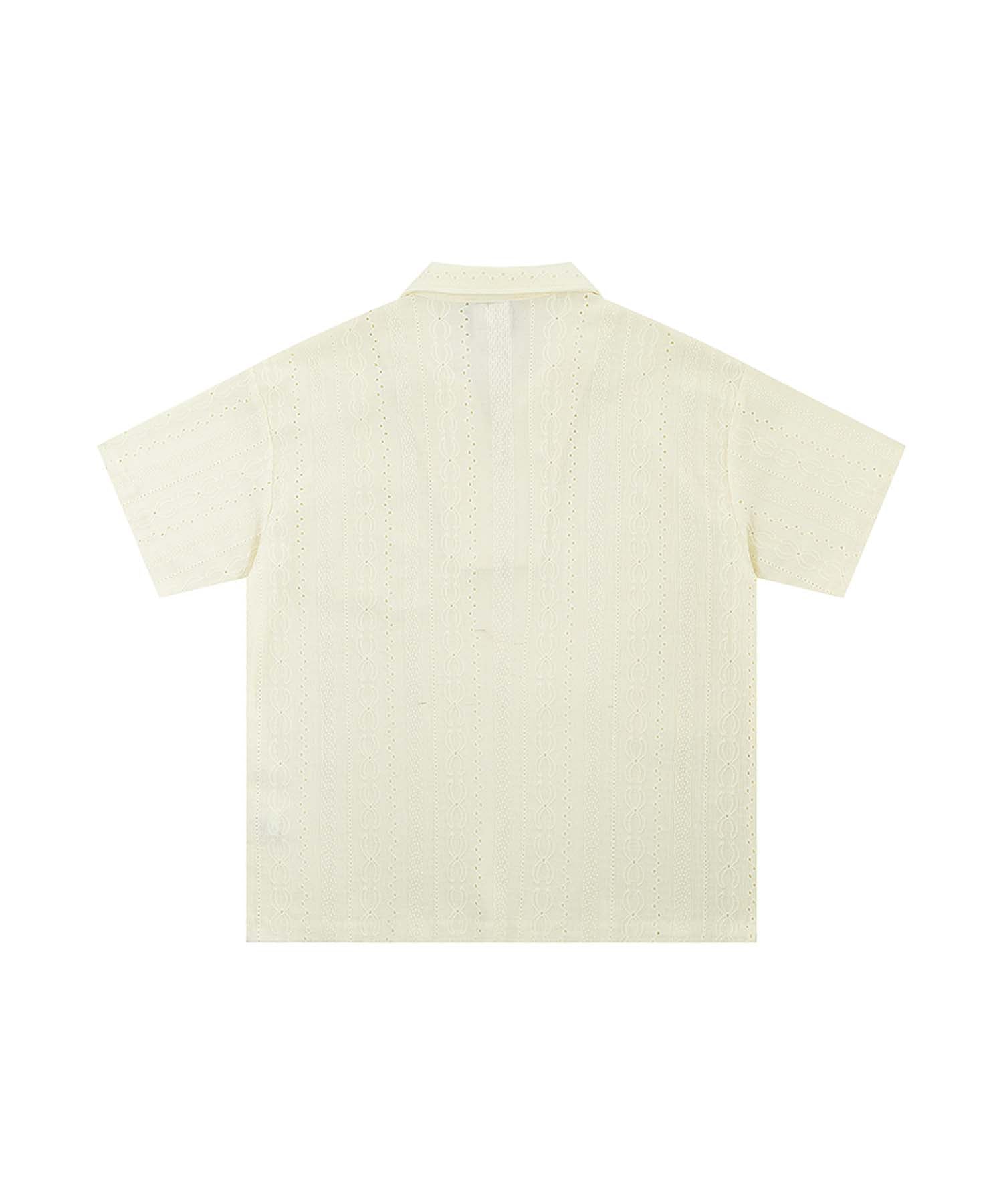 アイモハ aimoha 【aimoha neo】Essential Tone Relaxed Shirt （ホワイト） ホワイト