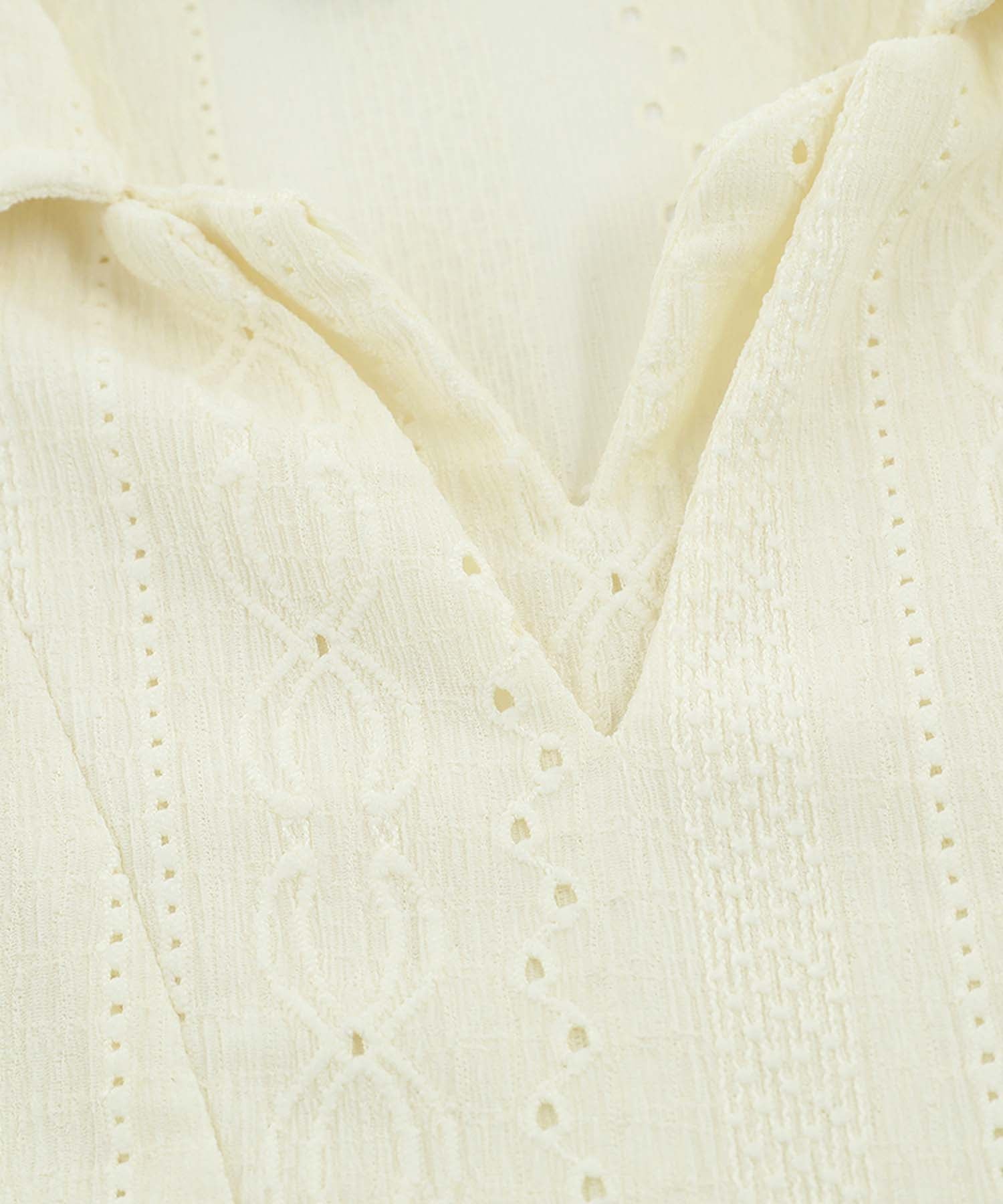アイモハ aimoha 【aimoha neo】Essential Tone Relaxed Shirt （ホワイト） ホワイト