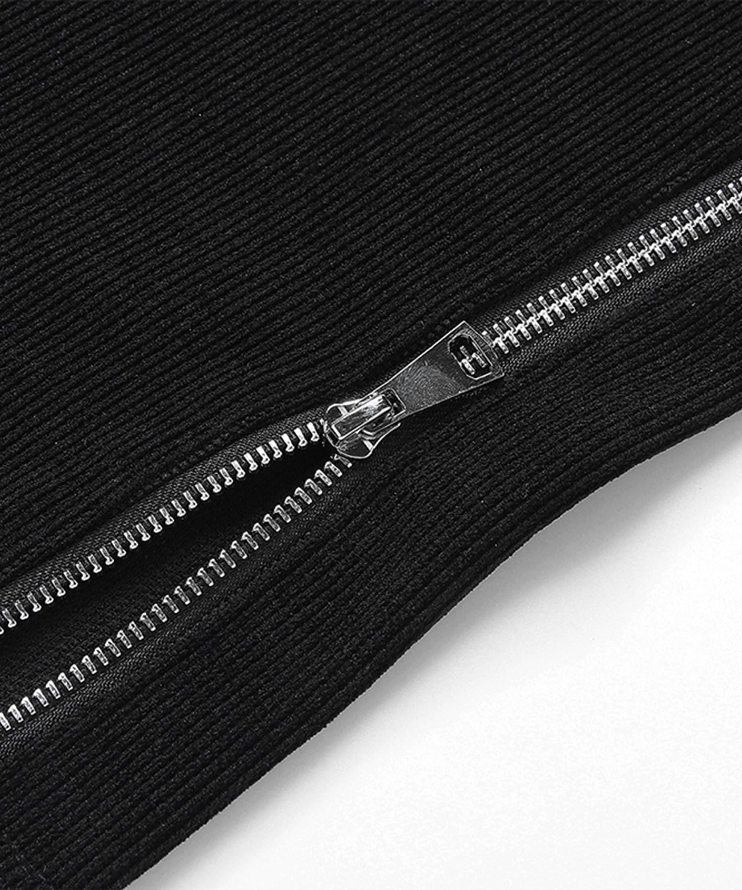 アイモハ aimoha aimoha MEN/裾ファスナー付き コーデュロイライクパンツ/Corduroy-style pants with zippered cuffs （ブラック） ブラック