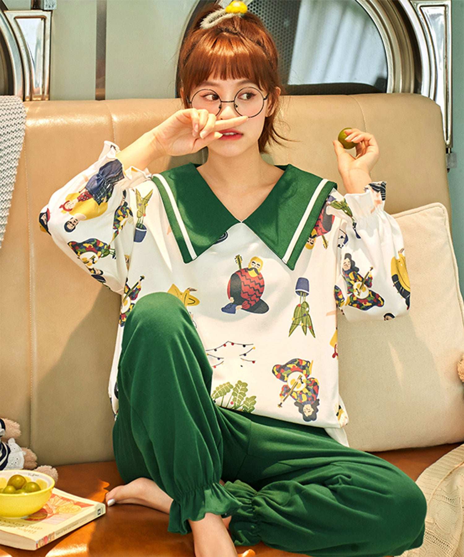 アイモハ aimoha 【秋冬新作】セットアップ ルームウェア designs by korea （グレー(メンズ)） グレー(メンズ)