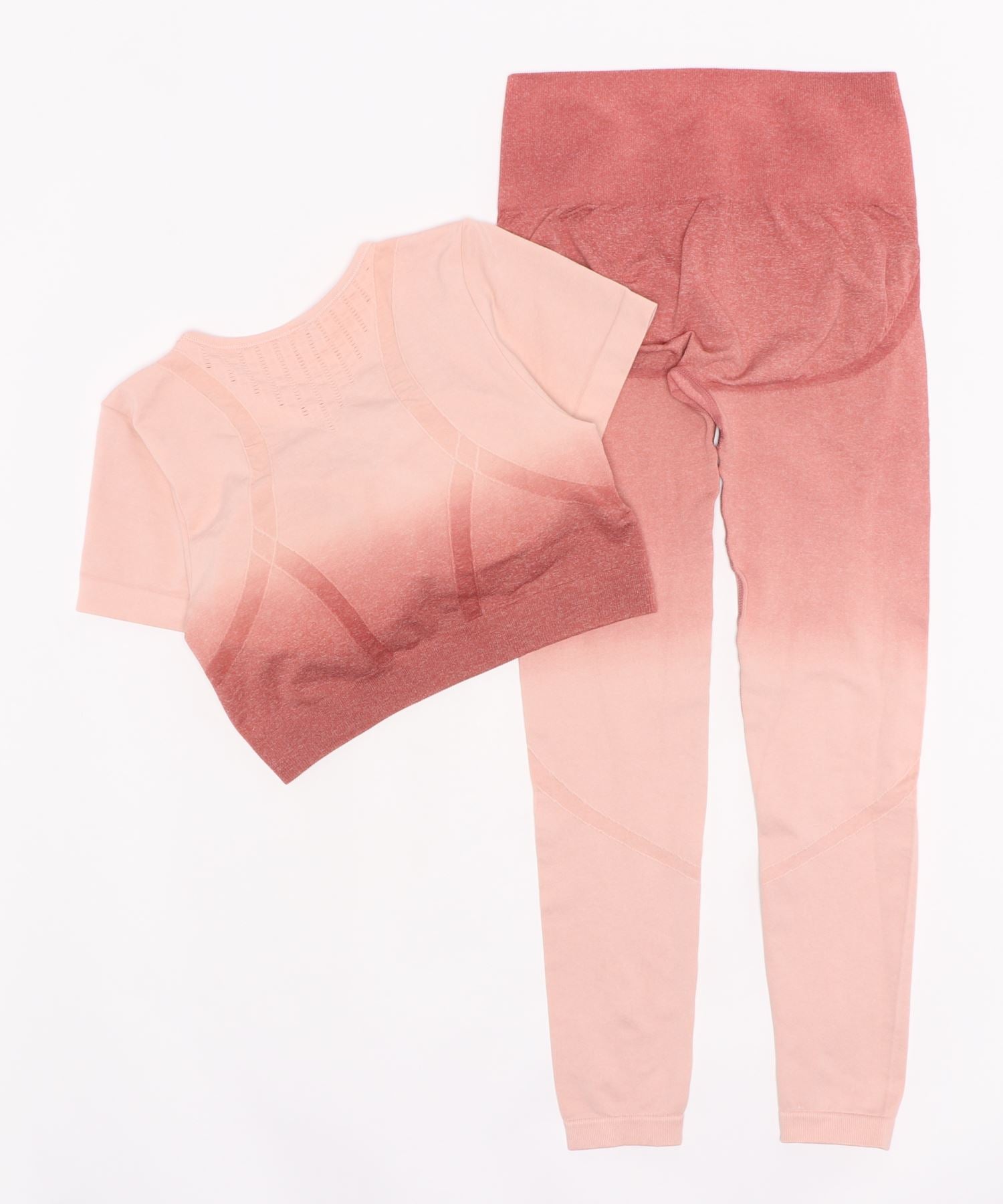 aimoha 【Jasmine Grandiflorum】 Yoga Wear T-Shirt Leggings Set Up