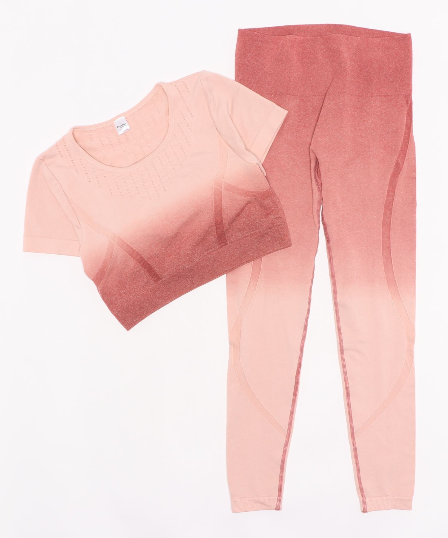 aimoha 【Jasmine Grandiflorum】 Yoga Wear T-Shirt Leggings Set Up
