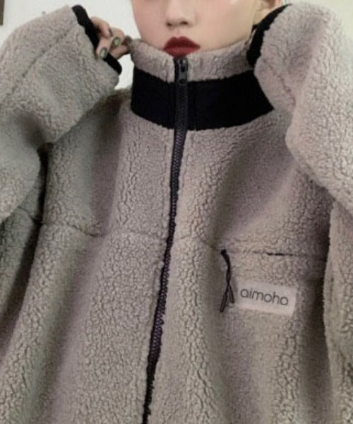 aimoha Unisex Boa Jacket