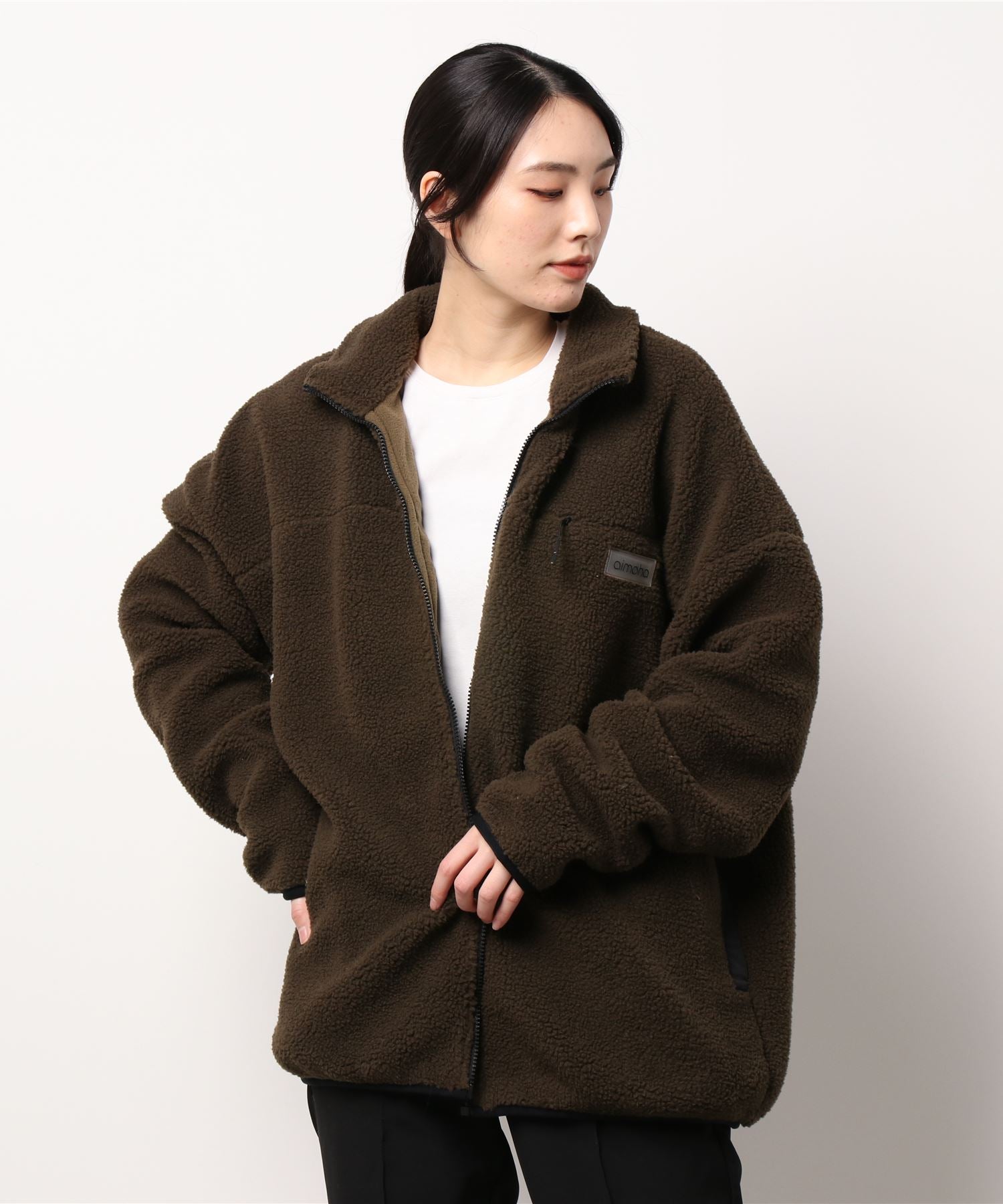 aimoha Unisex Boa Jacket