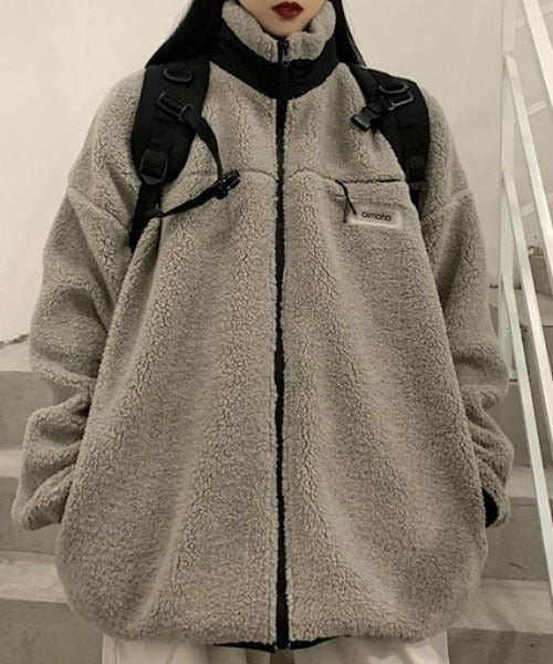 aimoha Unisex Boa Jacket