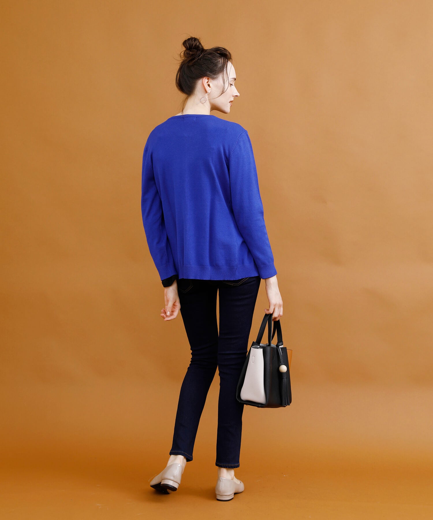アイモハ aimoha クラッシュストレッチデニム （INDIGO） INDIGO