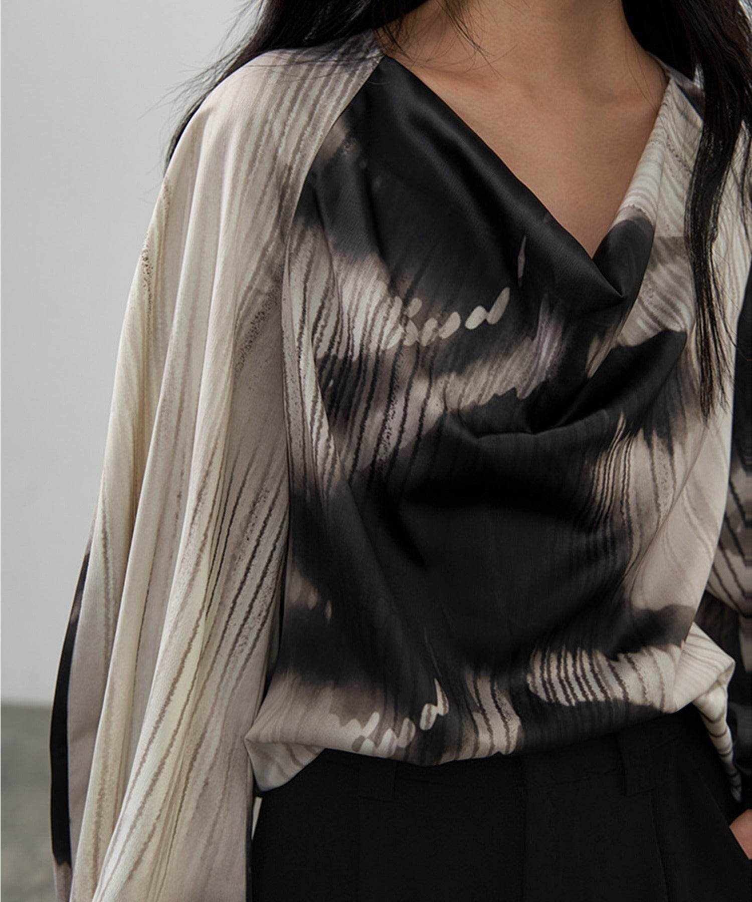 アイモハ aimoha ボリュームスリーブブラウス