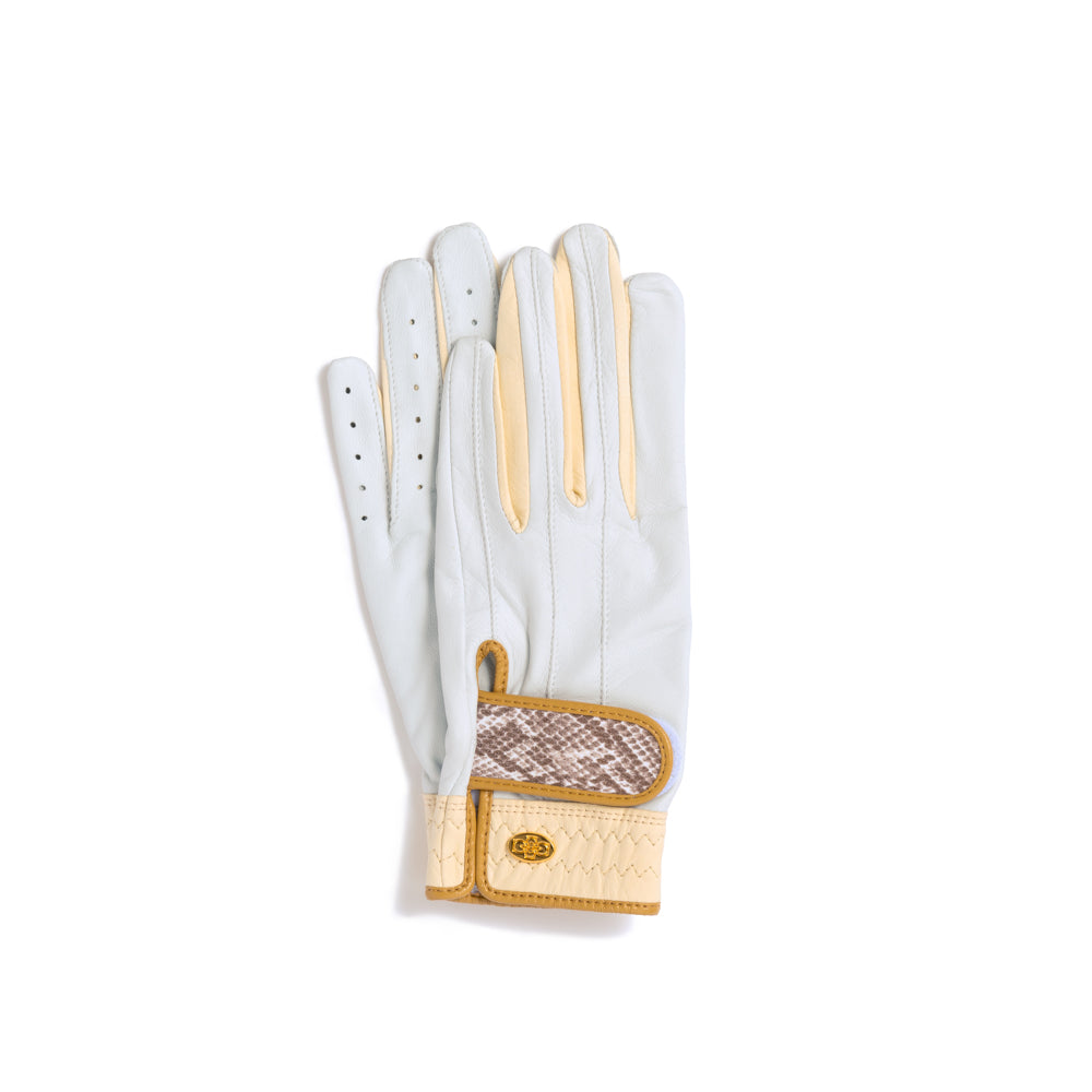 アジェイド aJADE Elegant Glove white-ivory-python XS （white-ivory-python） white-ivory-python