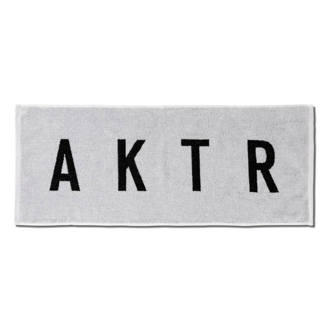 アクター AKTR スポーツタオル AKTR ロゴ（SPORTS TOWEL AKTR LOGO） （WH） WH