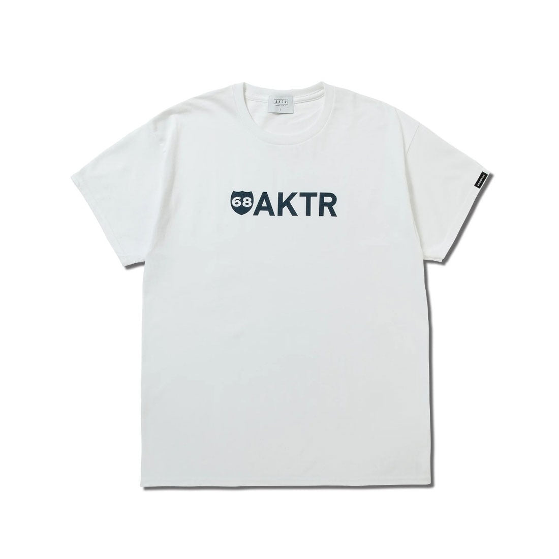 アクター AKTR 68xAKTR ロゴ ティー（68xAKTR LOGO TEE） （WH） WH