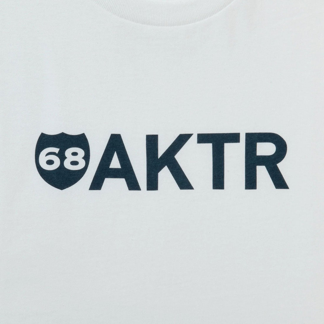 アクター AKTR 68xAKTR ロゴ ティー（68xAKTR LOGO TEE） （WH） WH