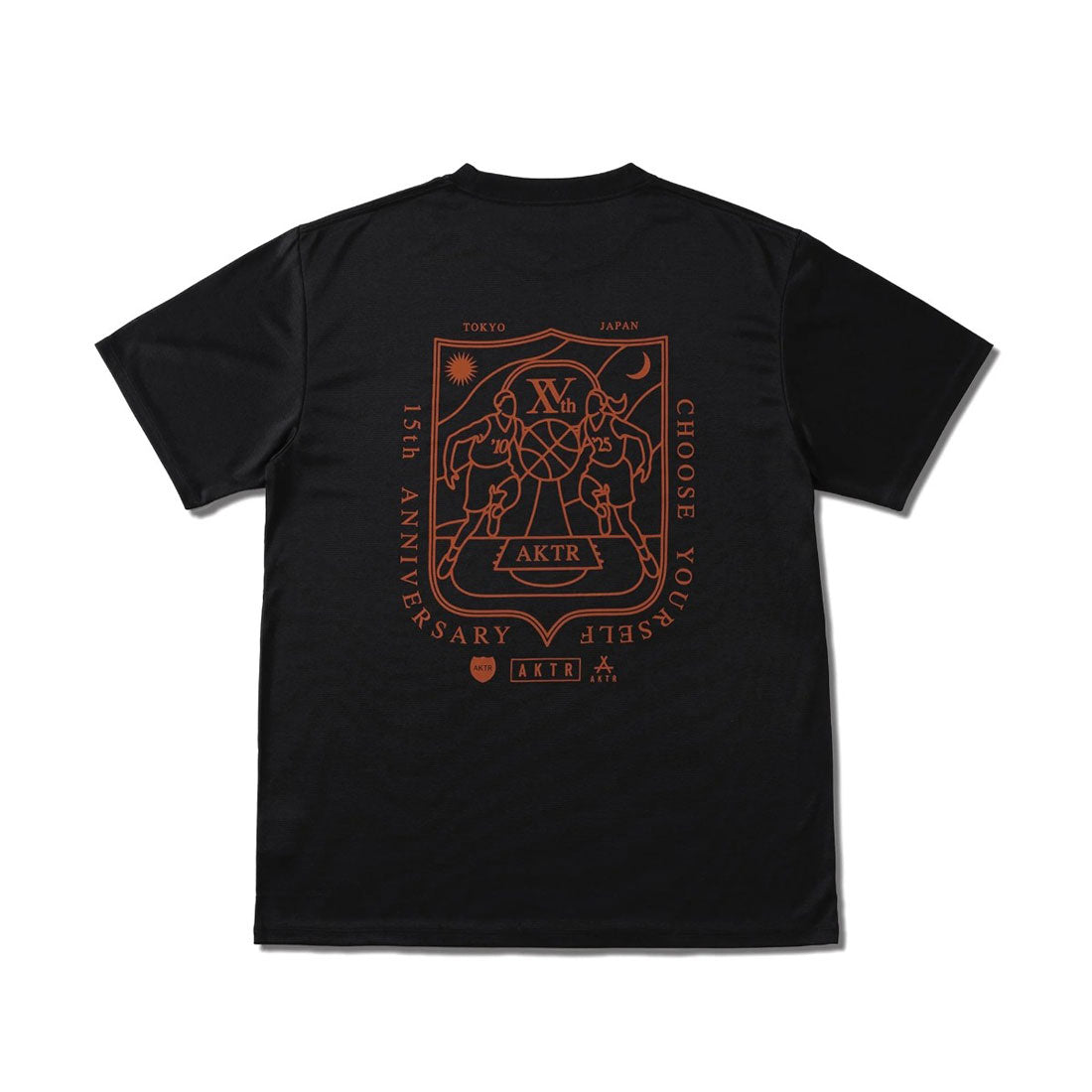 アクター AKTR 15TH アニバーサリー スポーツ ティー（15TH ANNIVERSARY SPORTS TEE） （BK） BK