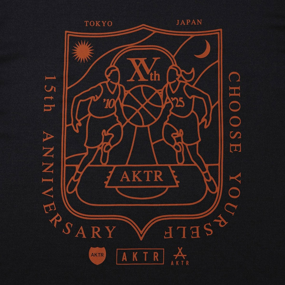 アクター AKTR 15TH アニバーサリー スポーツ ティー（15TH ANNIVERSARY SPORTS TEE） （BK） BK